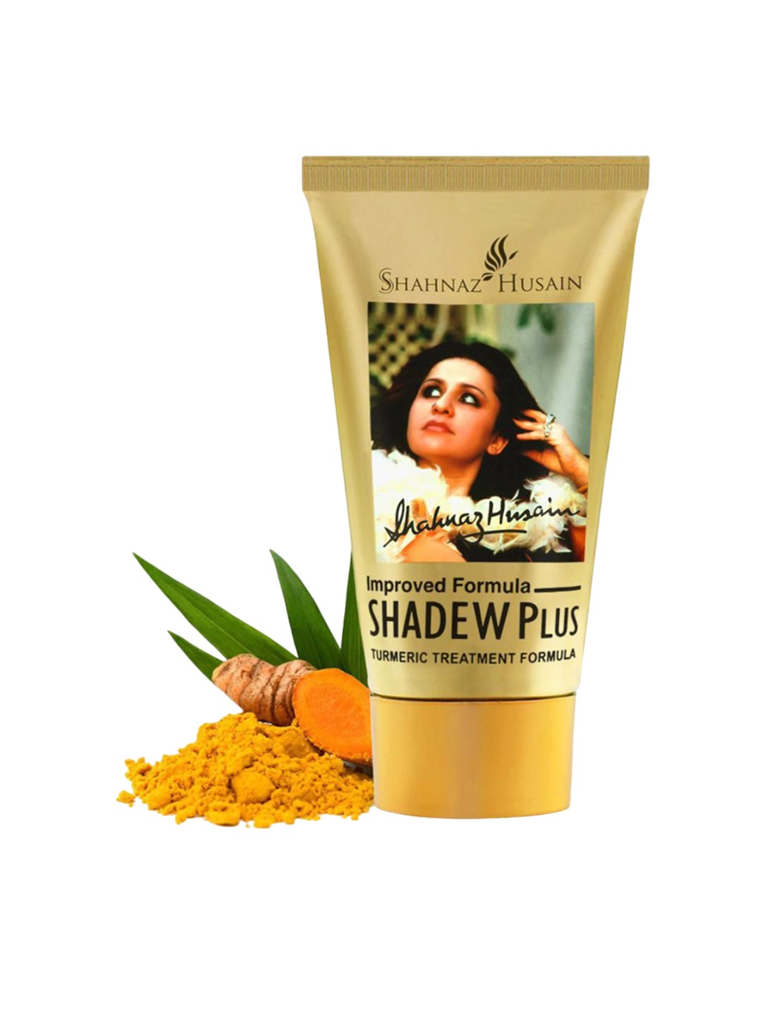 

Shahnaz Husain Shadew Plus Turmeric Treatment formula - 40g, Transparent