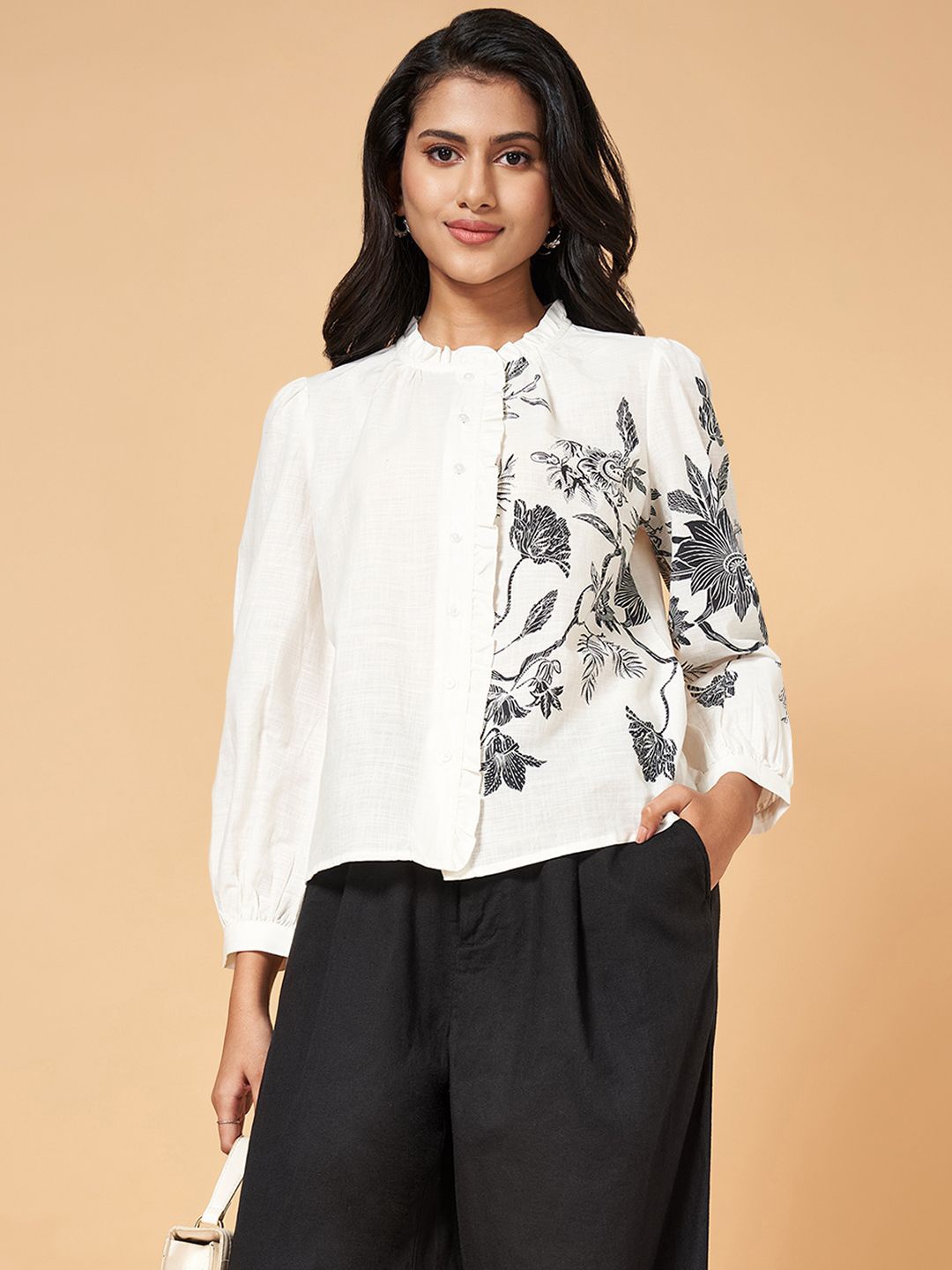 

Honey by Pantaloons Printed Tunic, Off white