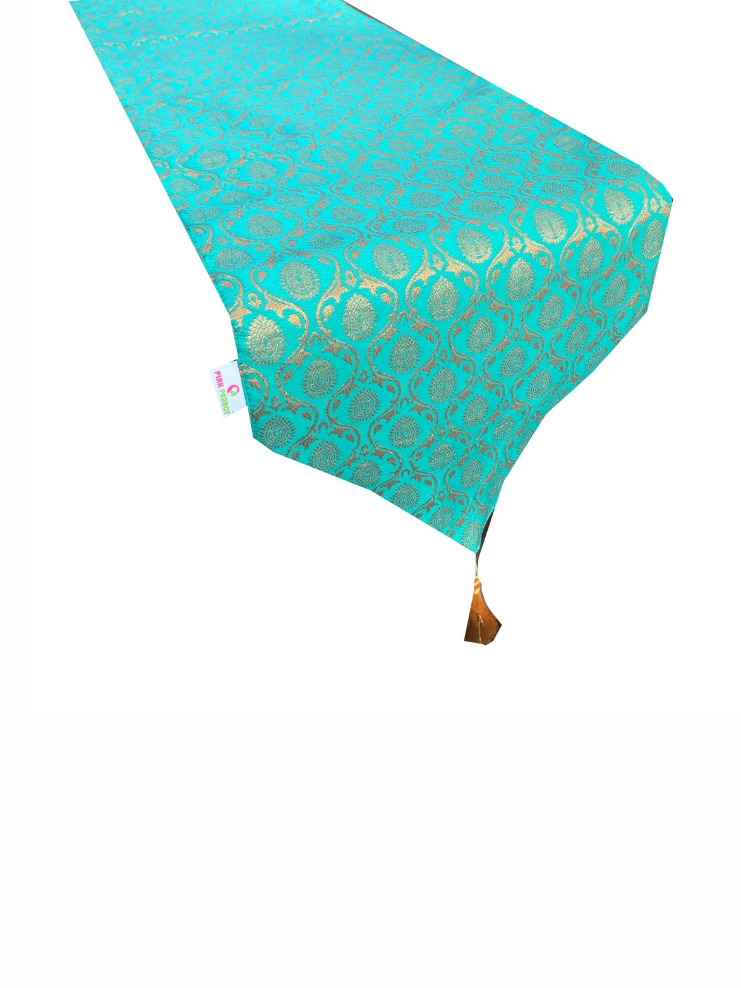 

Pink Parrot Green Printed Table Runner