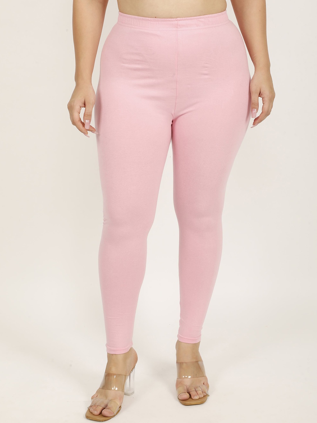 

DUNBERRY LONDON Ankle Length Leggings, Pink