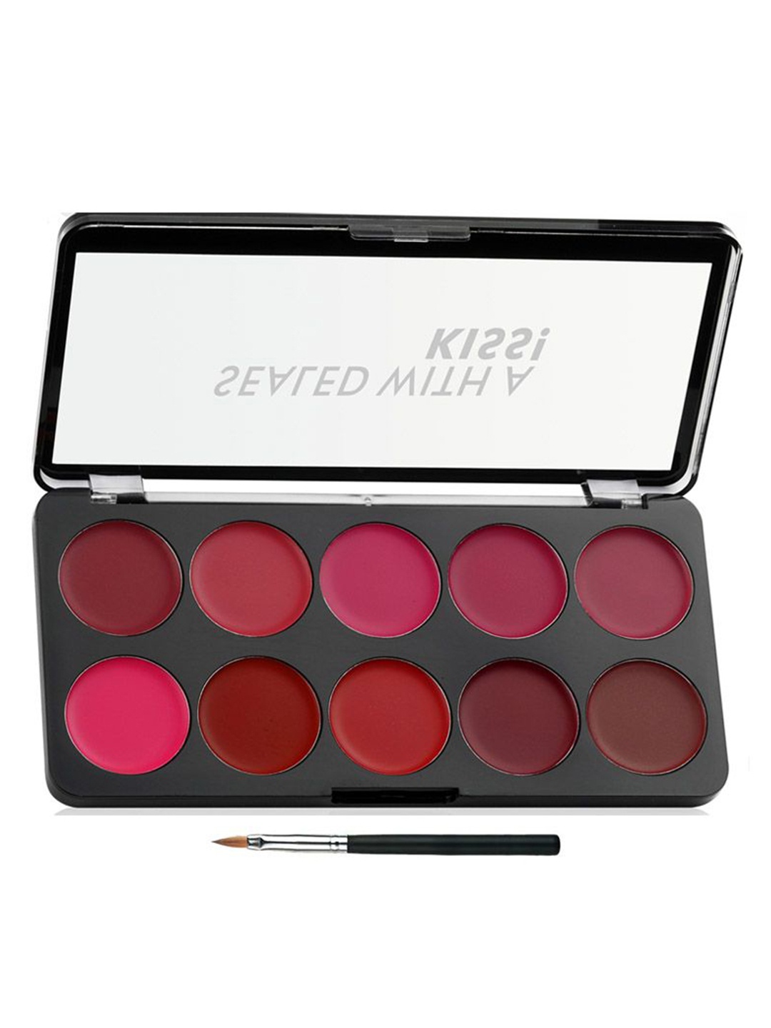 

Lyon Beauty USA SEALED WITH A KISS Long Lasting Matte Lipstick Palette-3.5g-L04-02, Multi