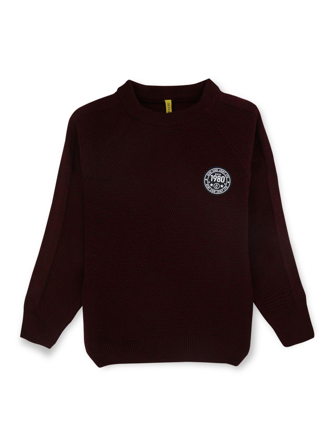 

Gini and Jony Boys Pullover, Maroon