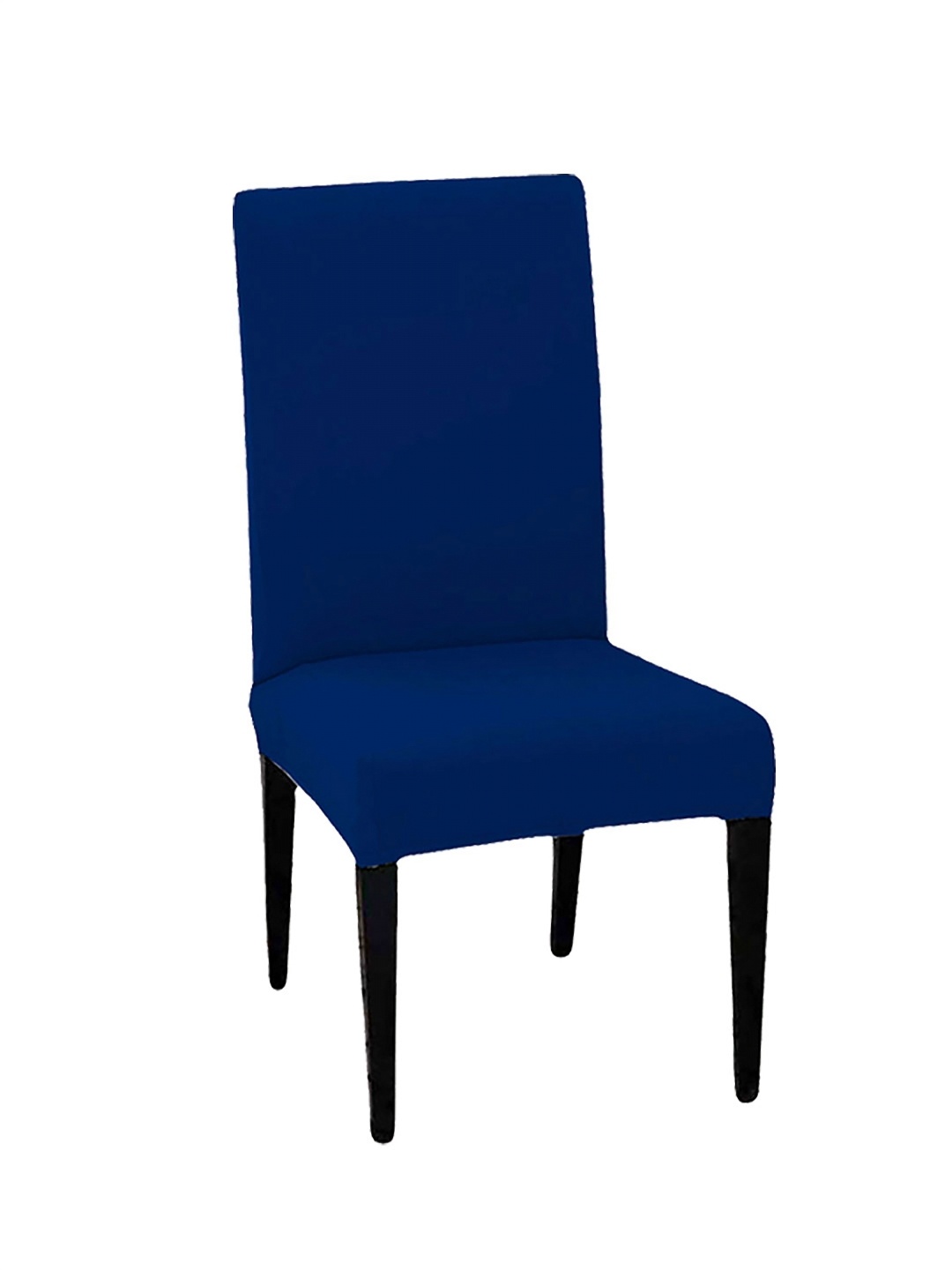 

Lazi Navy Blue Stretchable Dining Chair Cover