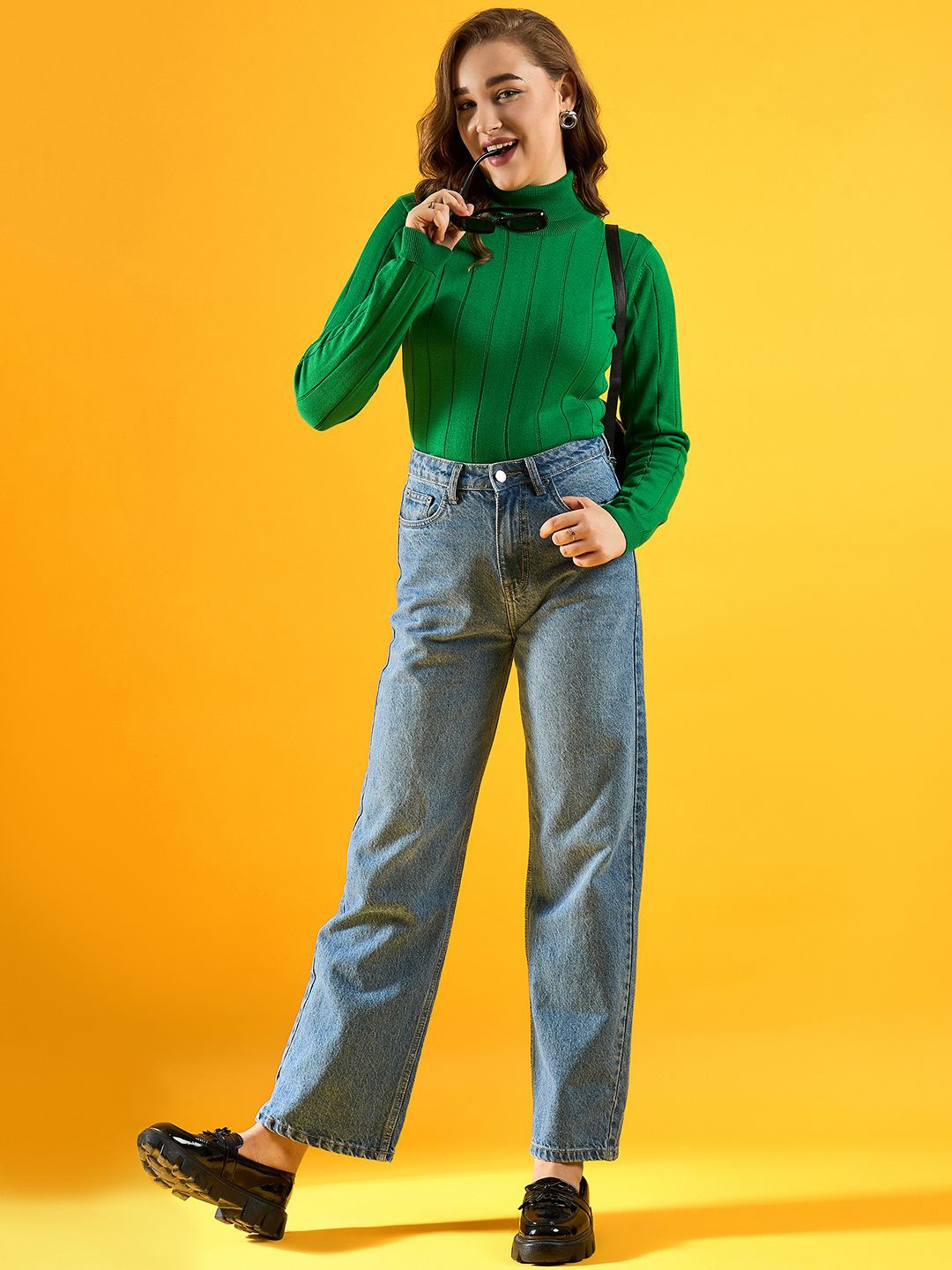 

98 Degree North Women Sweaters, Green