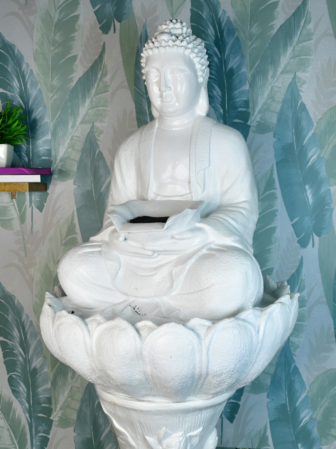

SOWPEACE White Buddha Idol Fountain