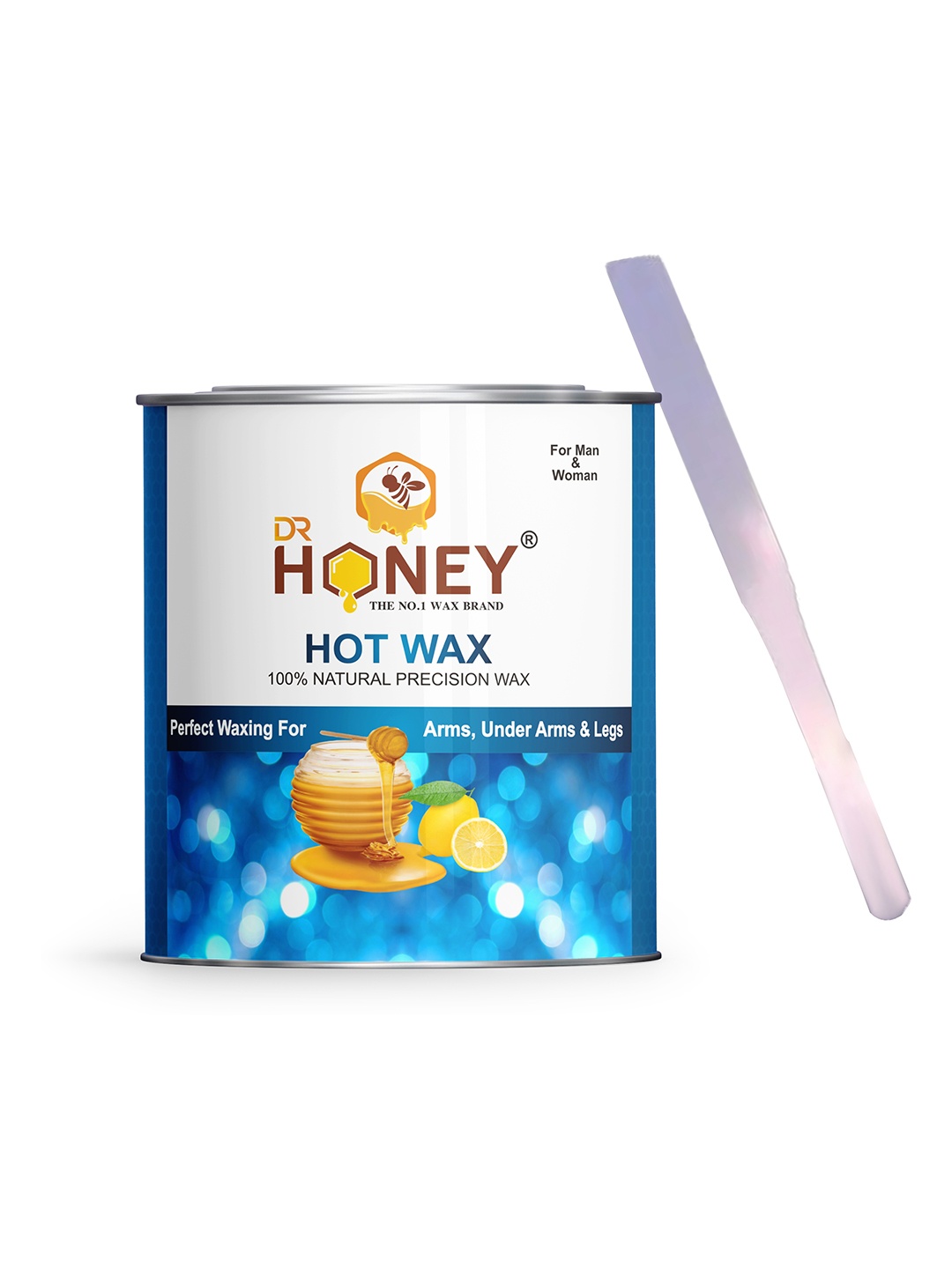 

DR HONEY 100% Natural Precision Hot Wax - 600g, Blue