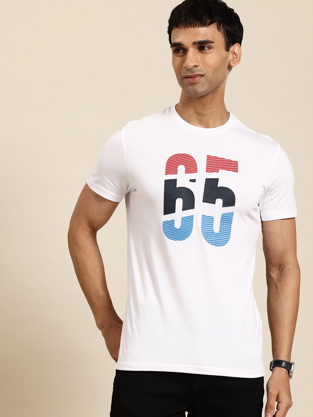 

United Colors of Benetton Printed T-shirt, White
