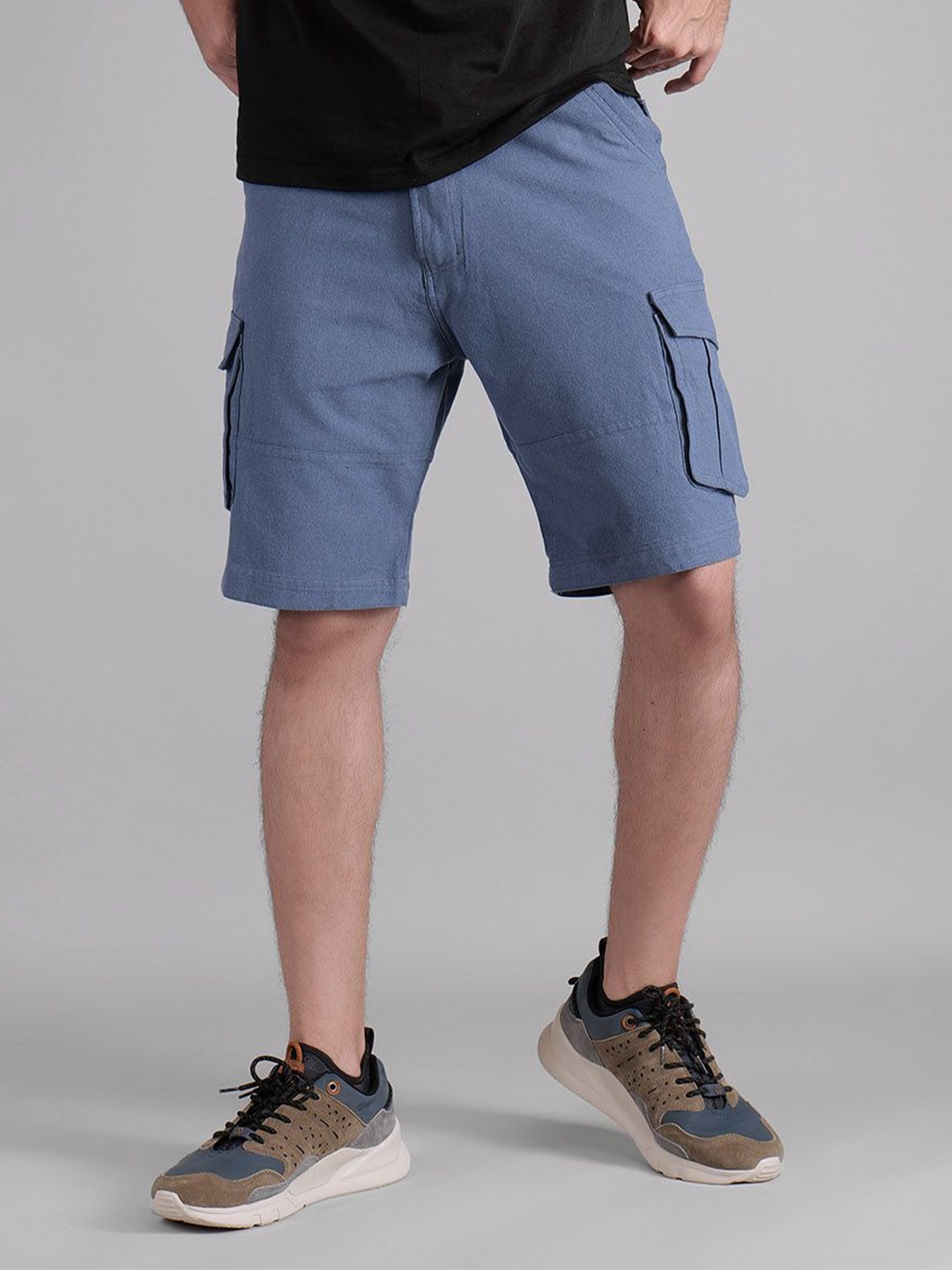 

BOMBAY TROOPER Men Outdoor Cargo Shorts, Blue