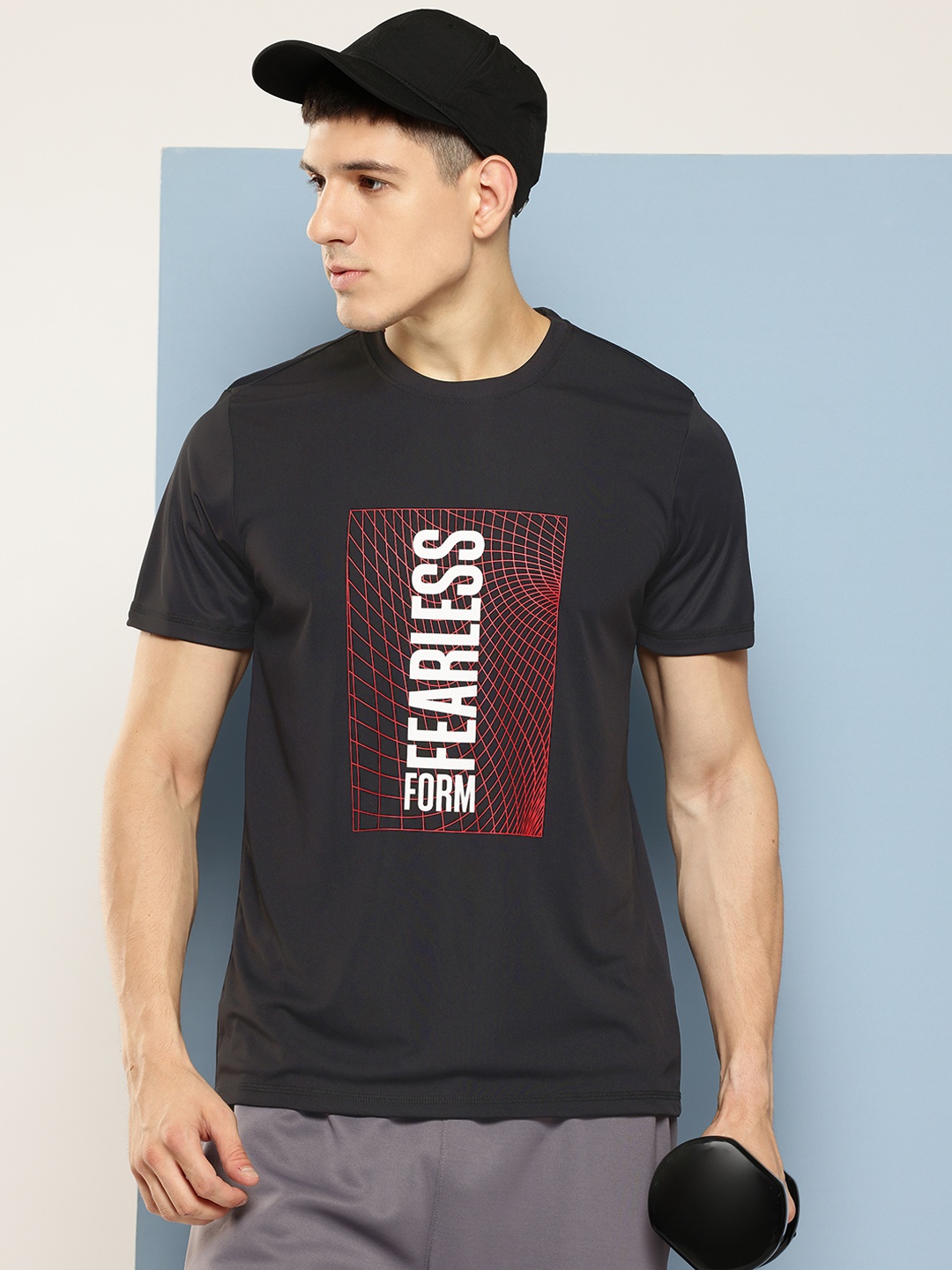 

SlazengerUltra-Dry Typography Sports T-shirt, Black