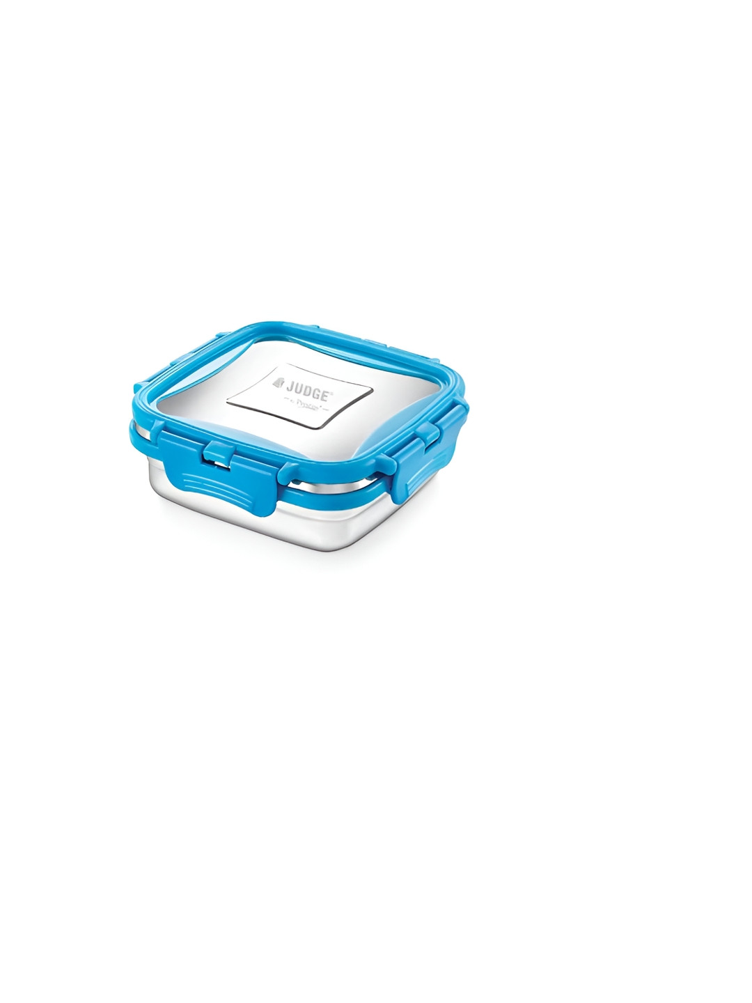 

JUDGE By Prestige Blue Stainless Steel Lunch Box 340 ml, Silver