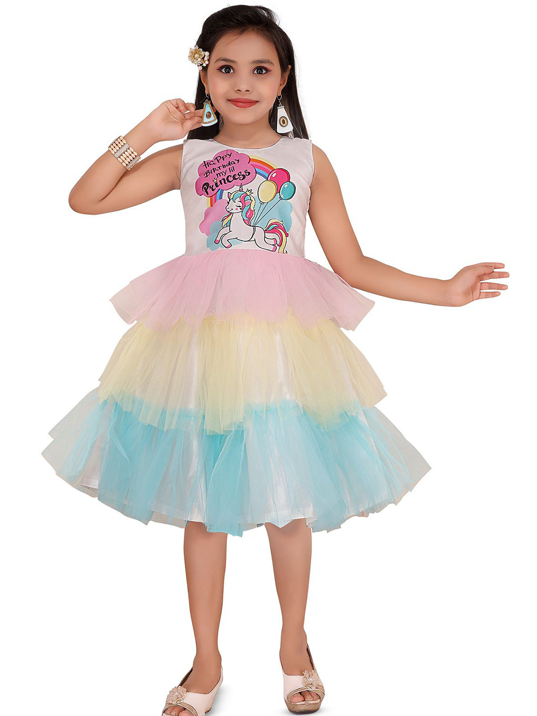 

BAESD Embellished Fit & Flare Dress, Pink