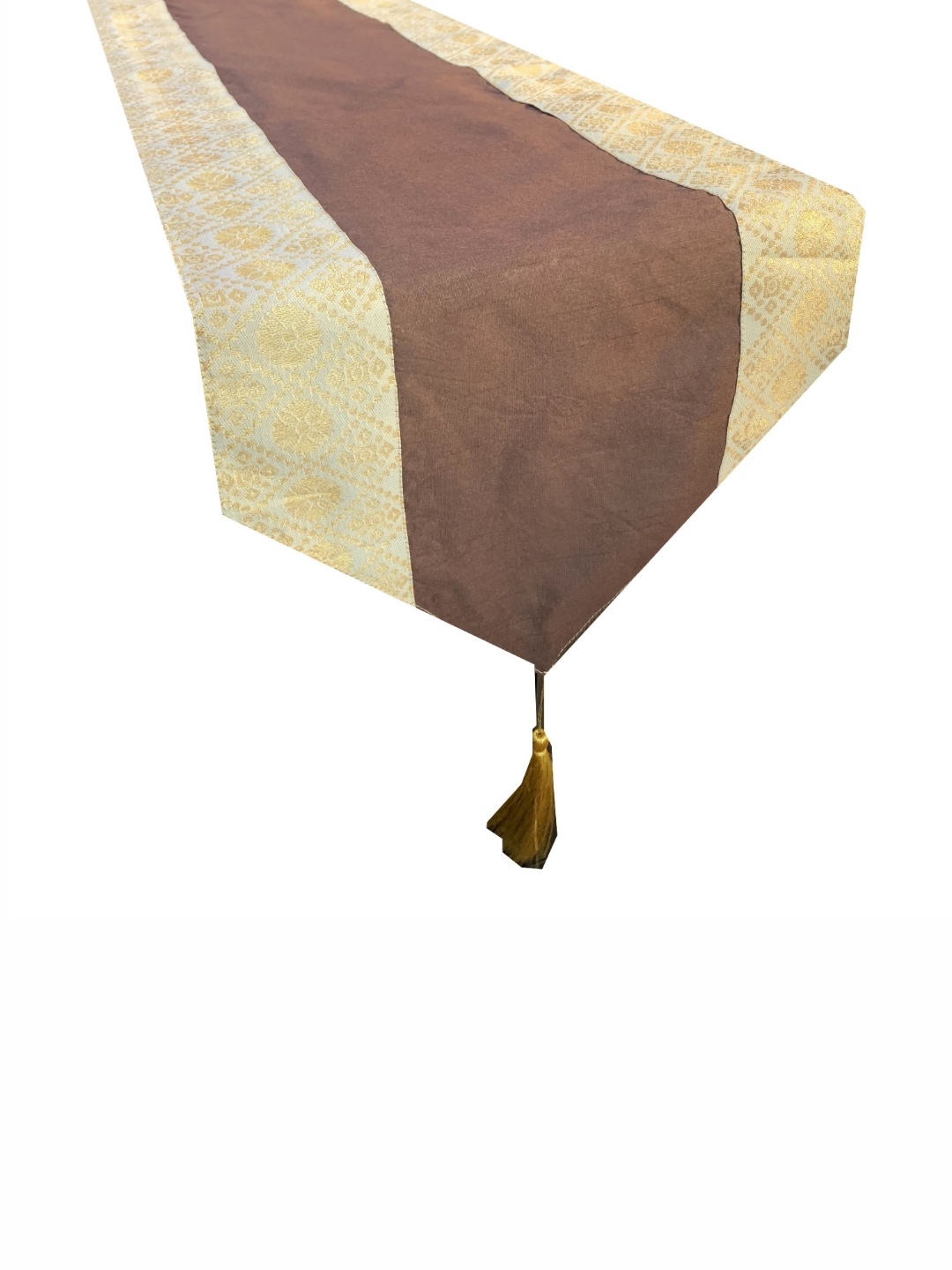 

Pink Parrot Brown Printed Table Runner