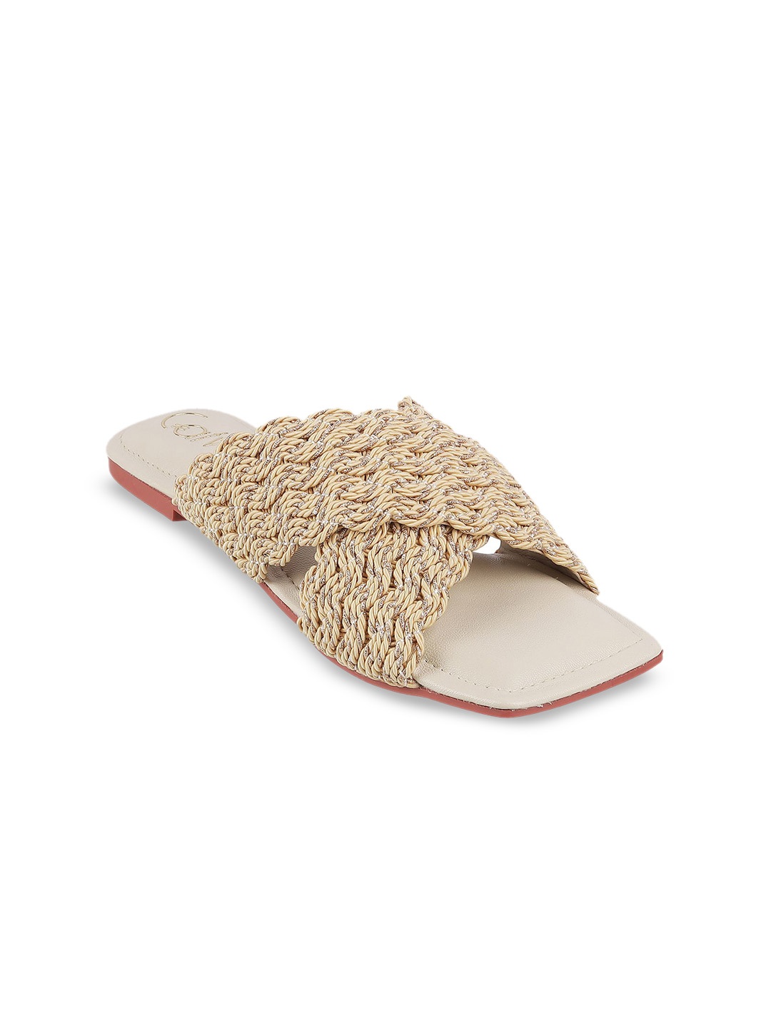 

Catwalk Women Open Toe Flats, Beige