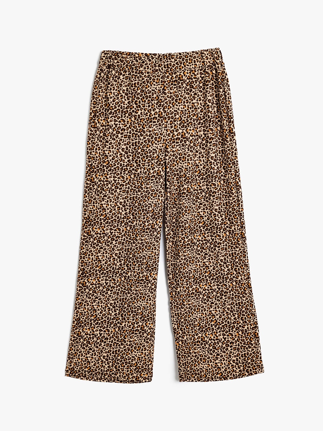 

Koton Girls Animal Printed Parallel Trousers, Beige