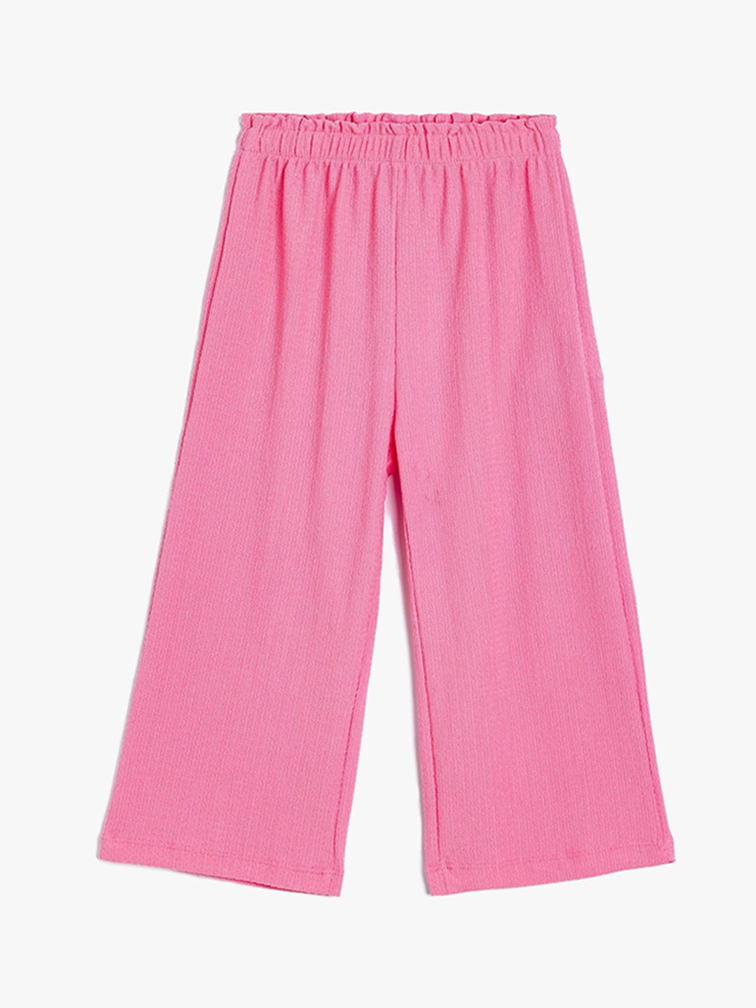 

Koton Girls Mid Rise Trouser, Pink