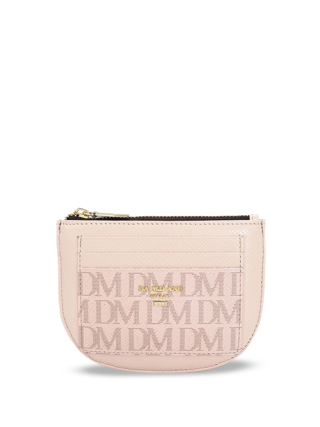 

Da Milano Pink Textured Leather Pouch