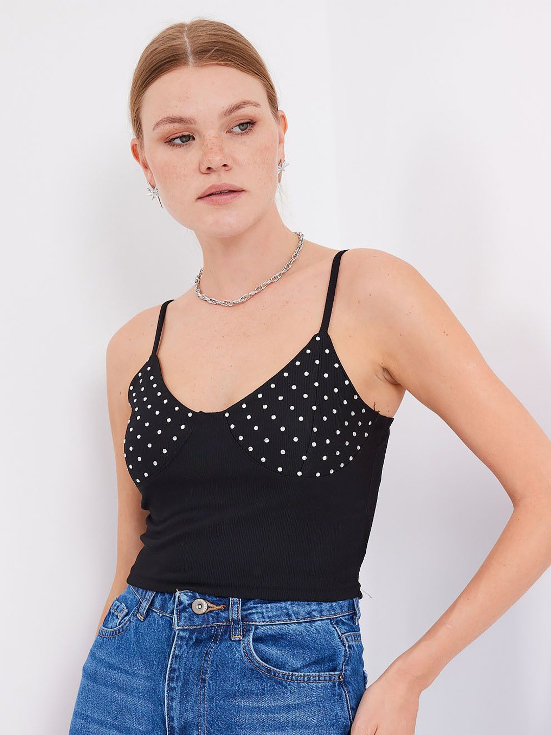 

BIGDART Styled Back Top, Na