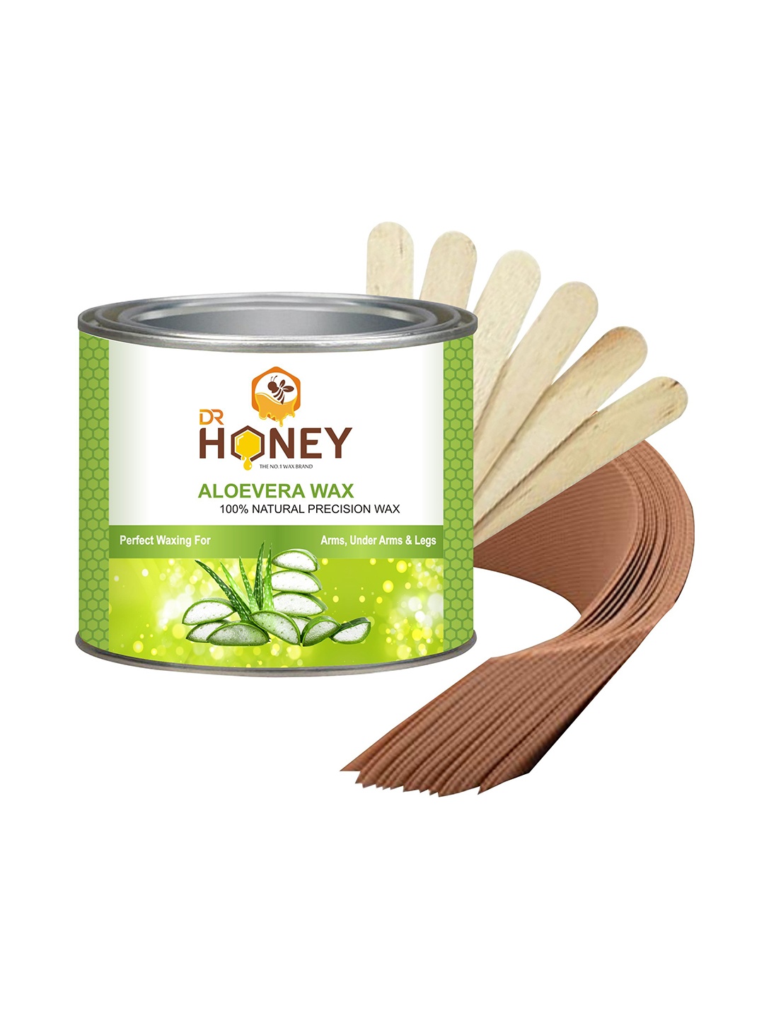 

DR HONEY 100% Natural Precision Cold Wax - 600g, White