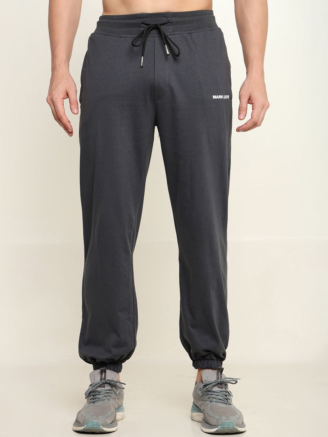 

Mark Leute Men Relaxed-Fit Joggers, Black