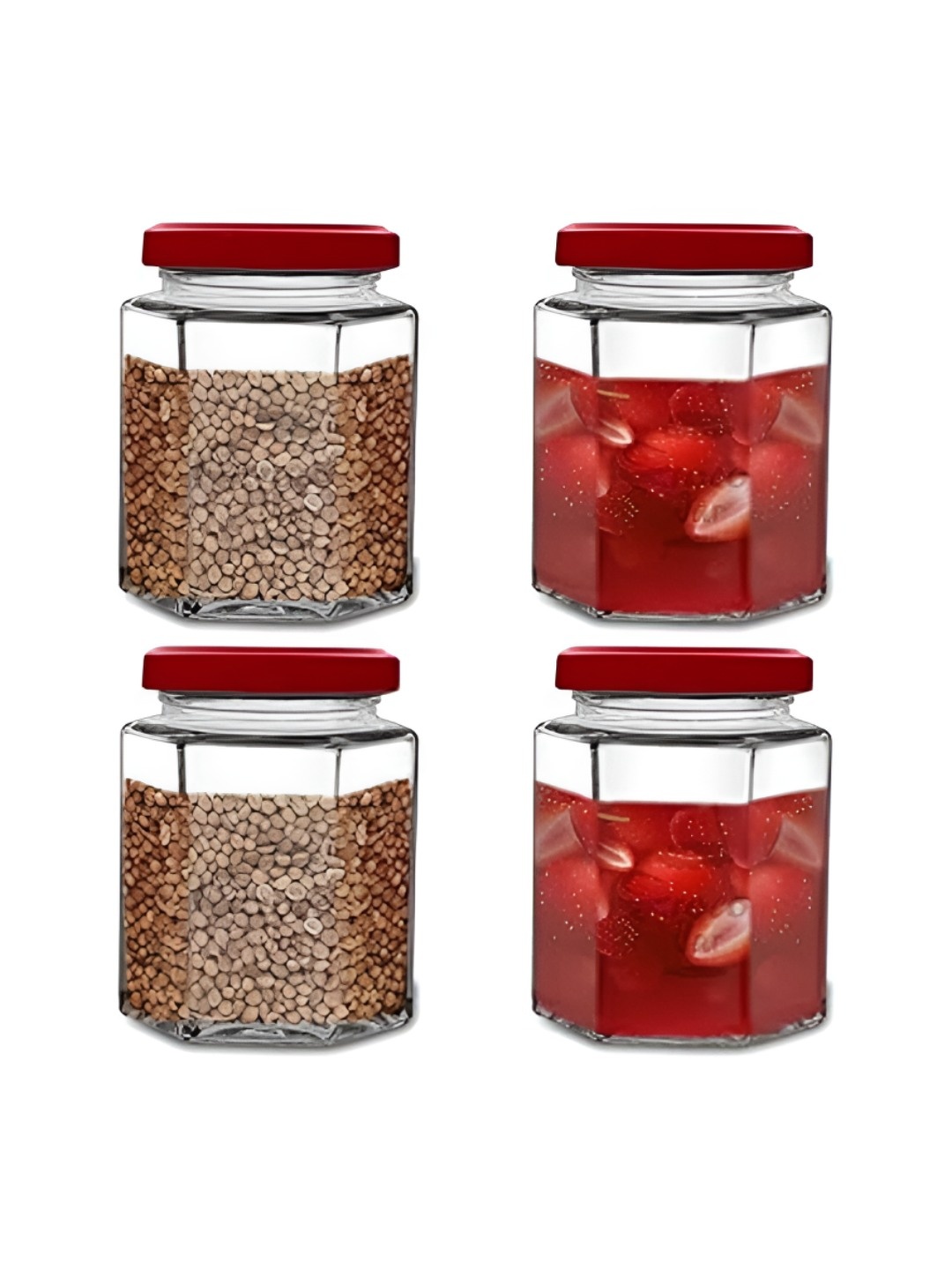 

CROCO JAR Transparent 2024 Glass Dishwasher Safe Container