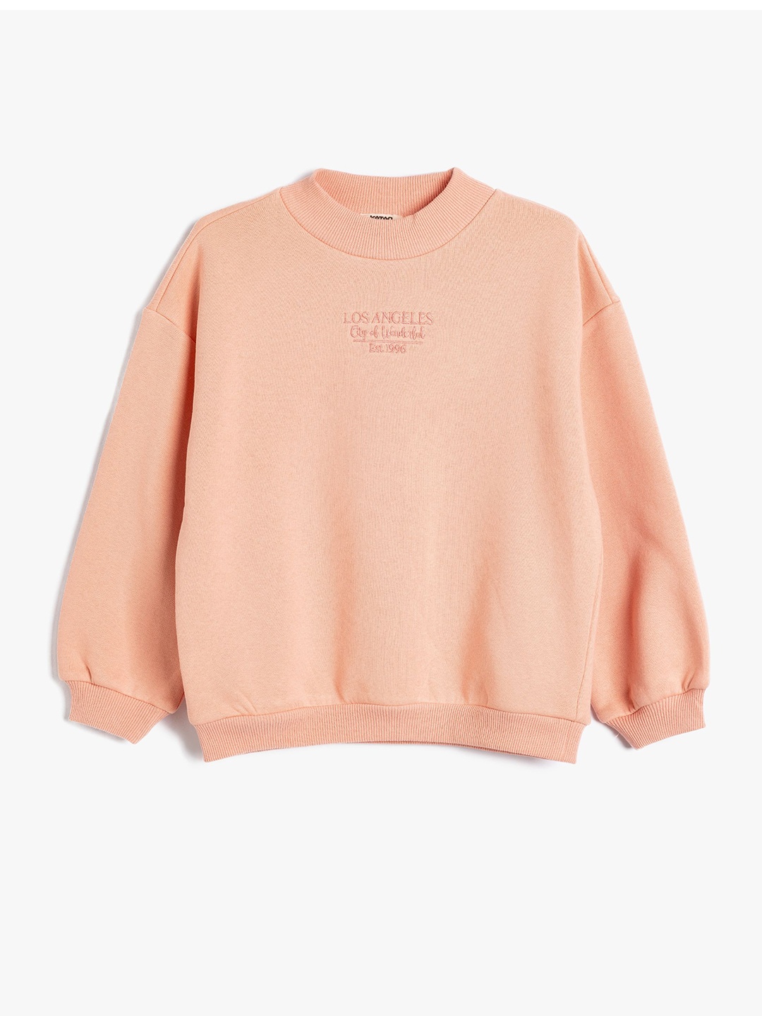 

Koton Girls Graphic Printed Sweatshirt, Orange