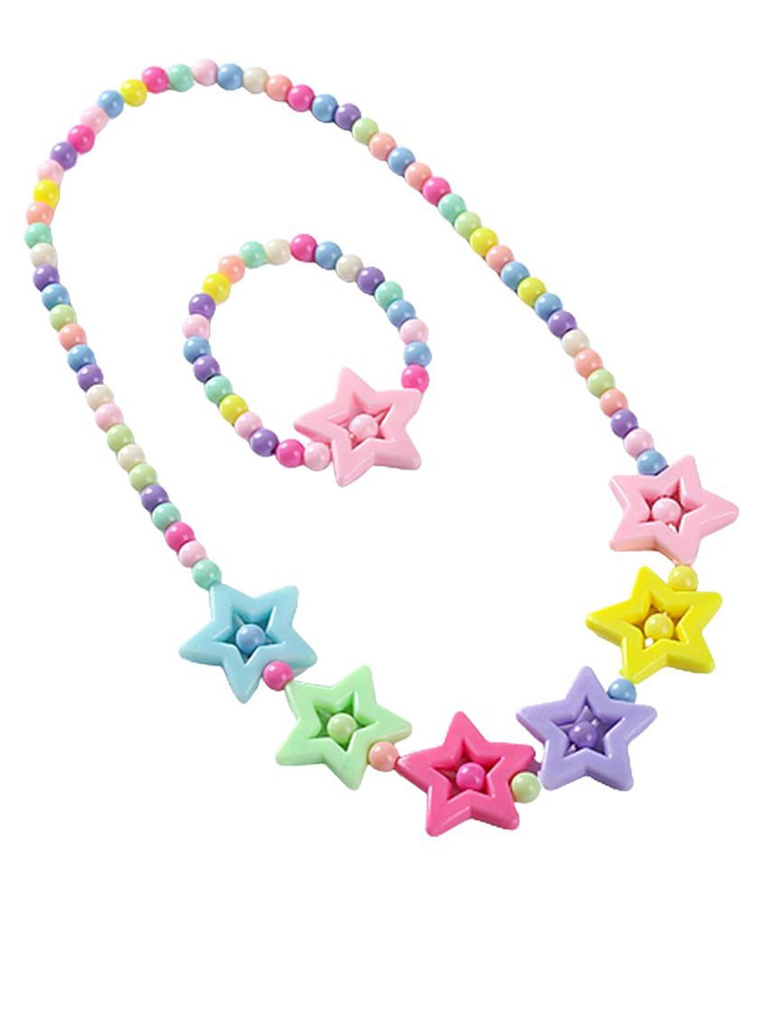 

SYGA Girls Candy Beaded Jewellery Set, Purple