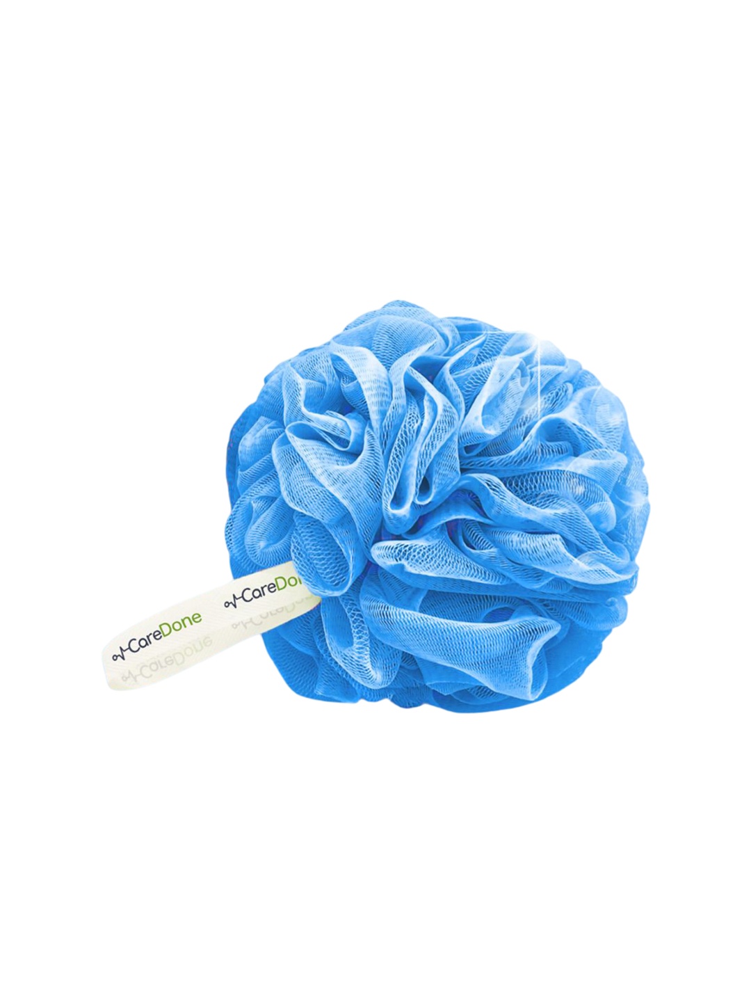 

CareDone Soft & Large Round Bath Loofah, Blue