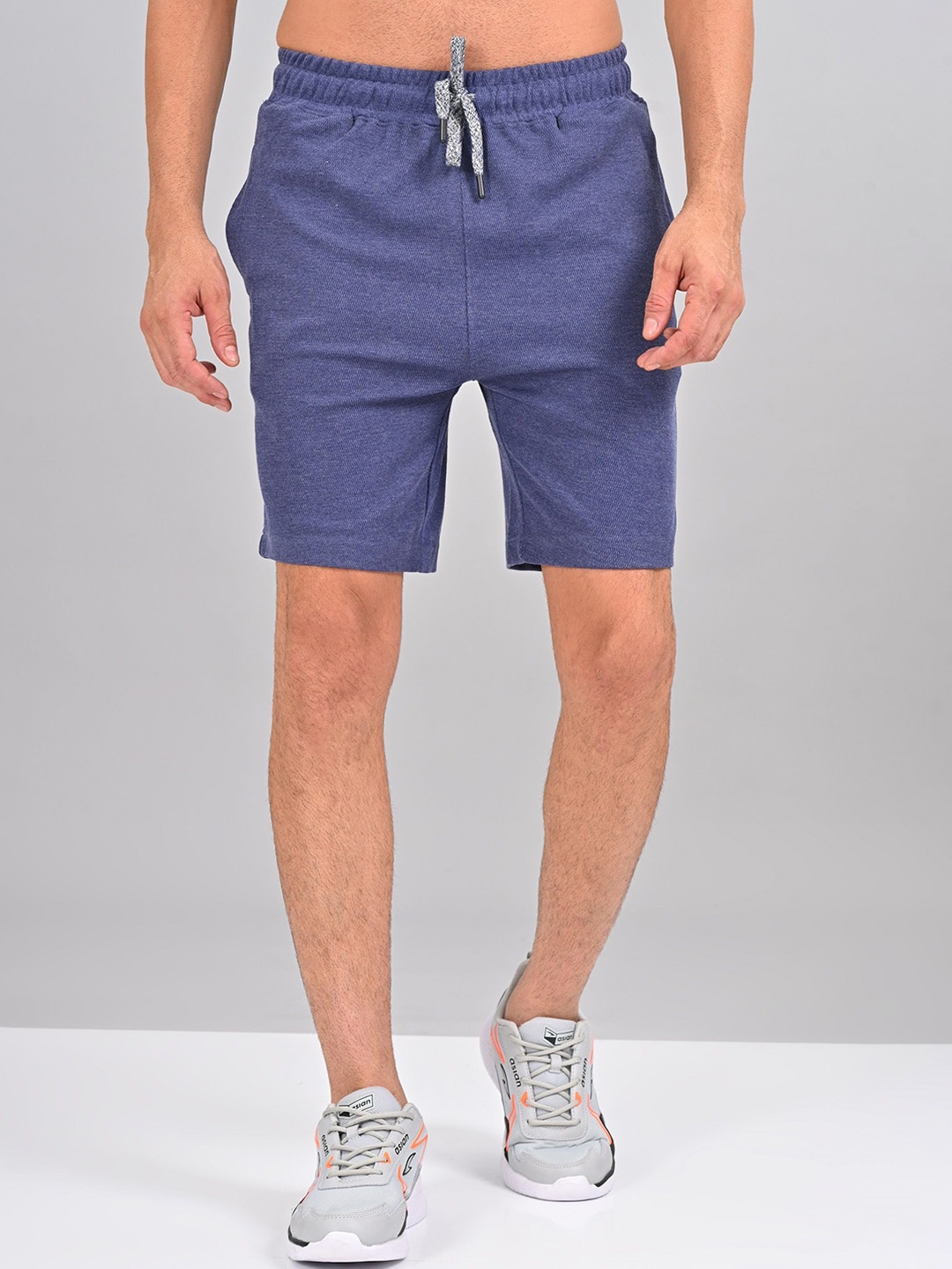 

Masculino Latino Plus Men Regular Fit Sports Shorts, Blue