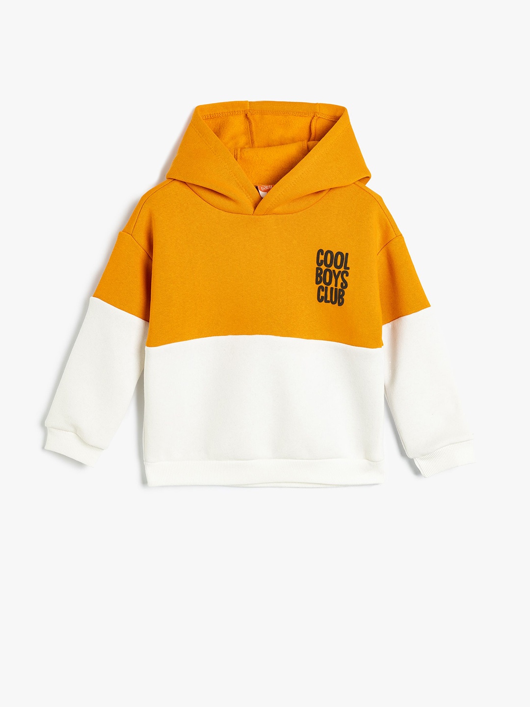 

Koton Boys Colourblocked Sweatshirt, Yellow