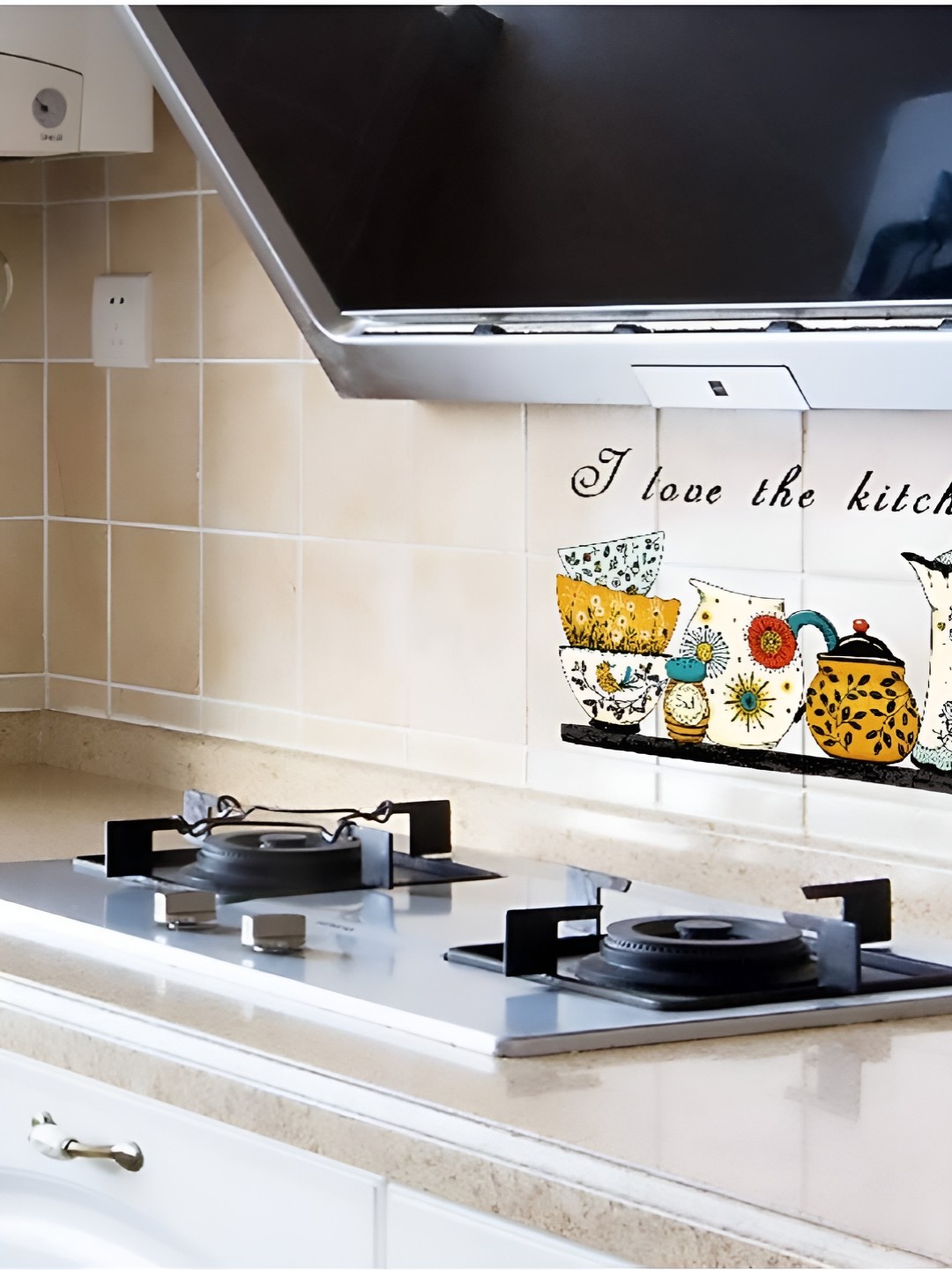 

Jaamso Royals White & Yellow 3D Printed Self Adhesive Wall Sticker