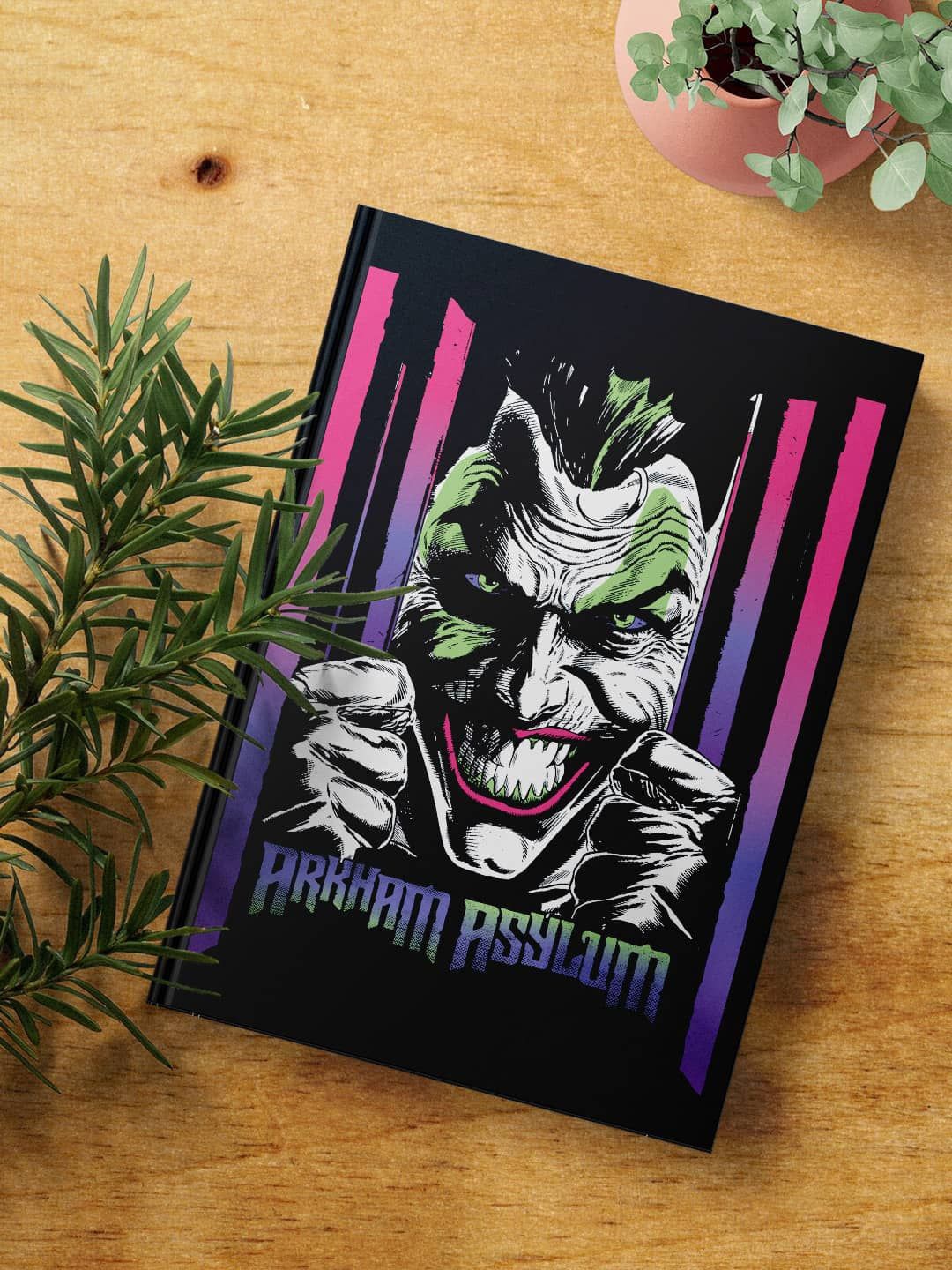 

macmerise Purple Printed A5 Ruled Notebook