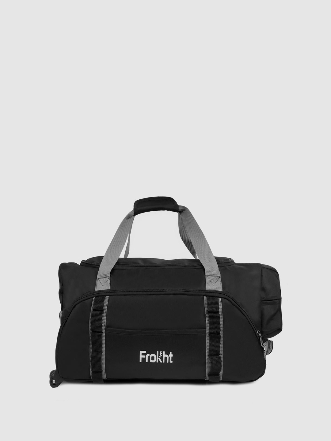 

Frokht Large Sports or Gym Duffel Bag, Black