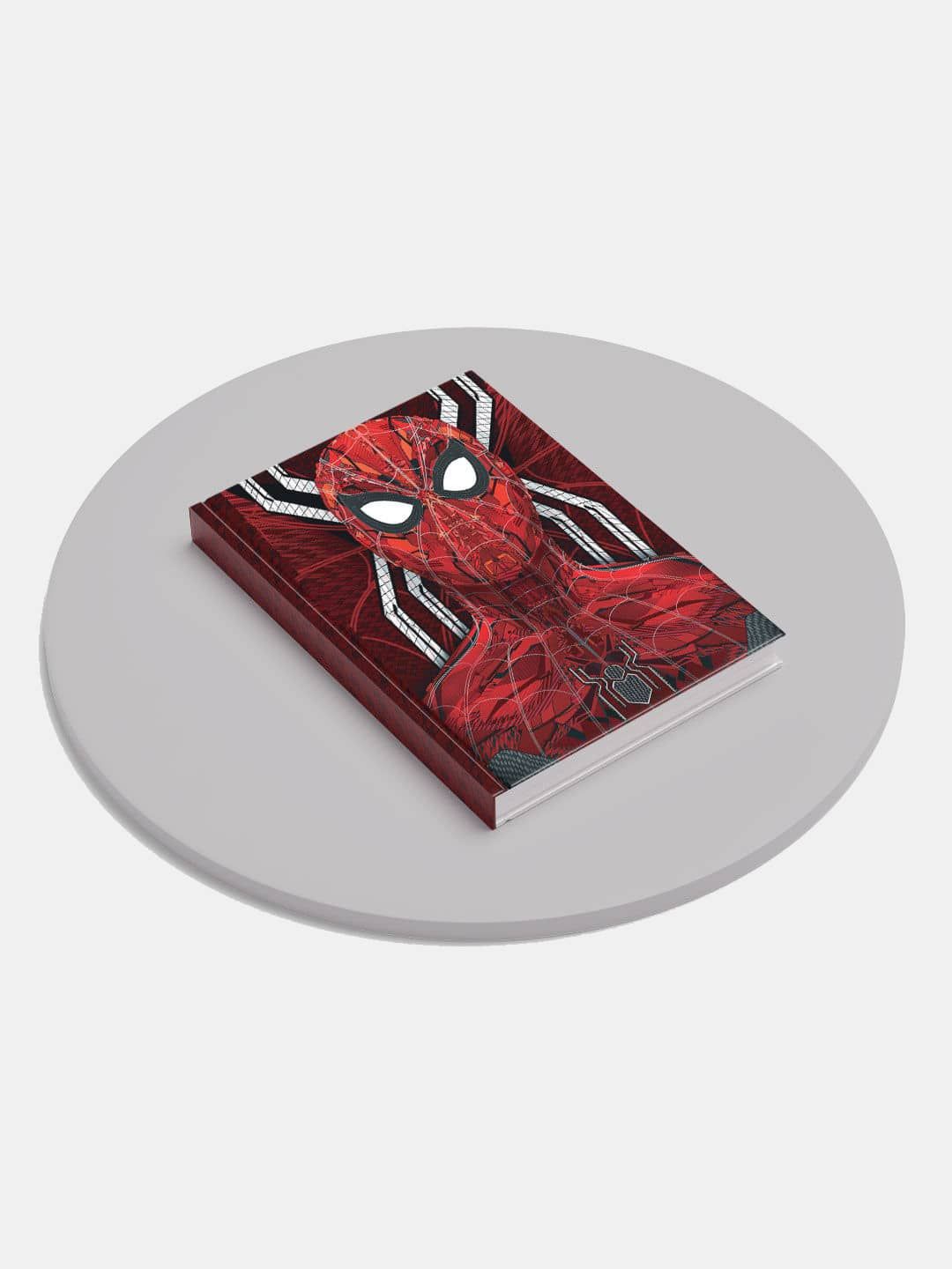 

macmerise Spidey Stance Printed A5 Ruled Notebook, Red