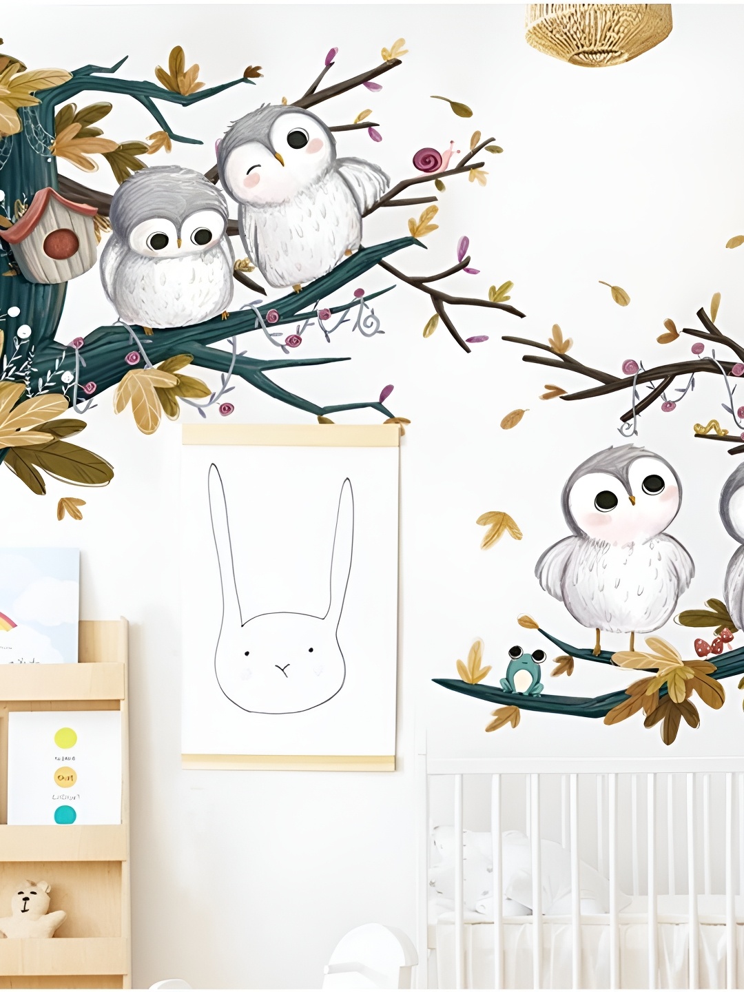 

Jaamso Royals Brown & Grey Printed Self-Adhesive Wall Sticker