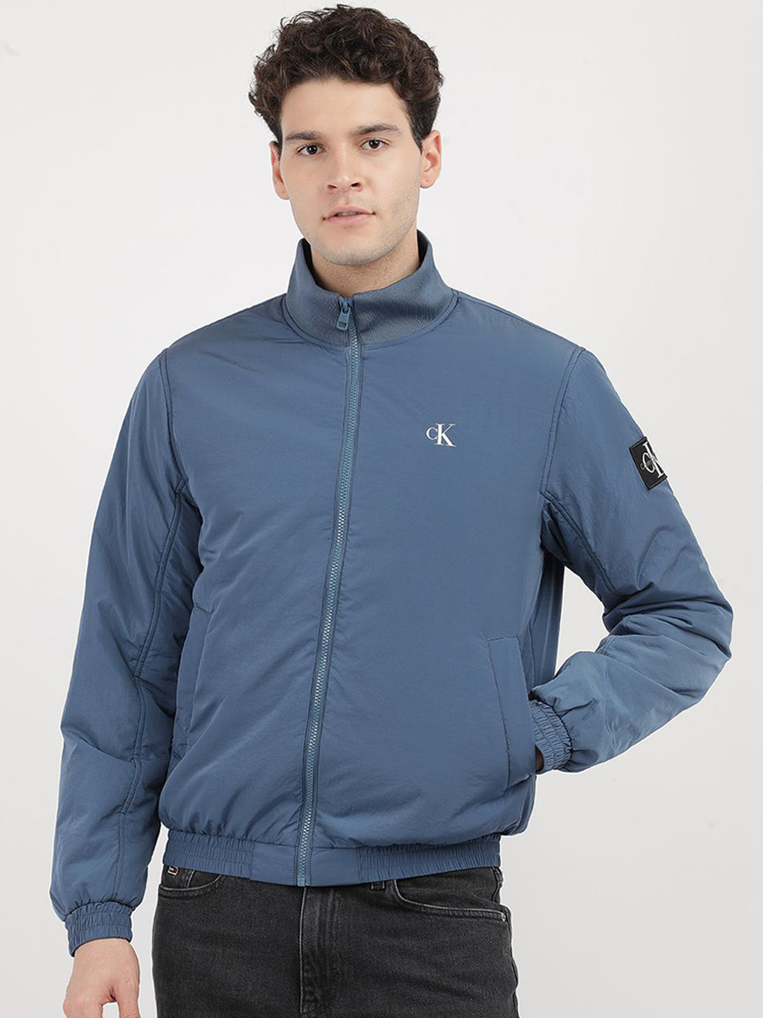 

Calvin Klein Jeans Men Sporty Jacket, Blue