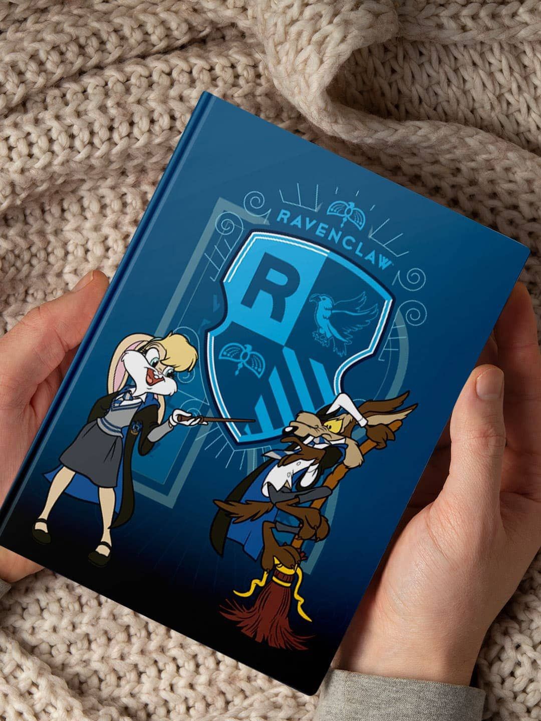 

macmerise Blue Looney Ravenclaw Printed A5 Ruled Notebook