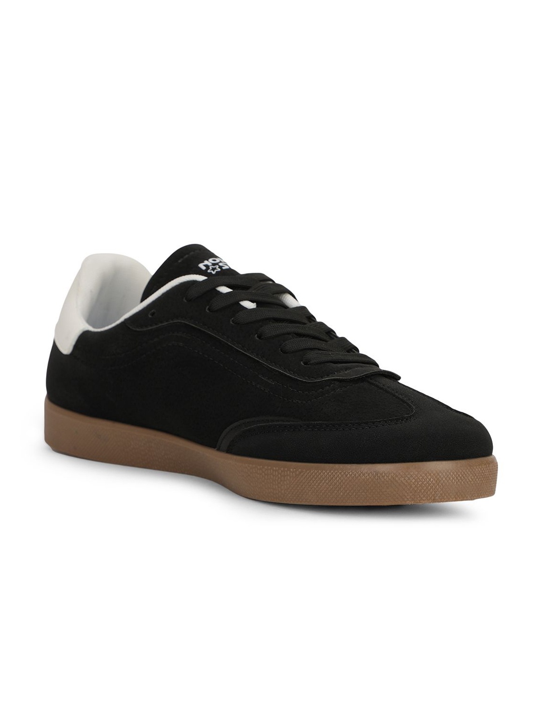 

North Star Men PU Sneakers, Black