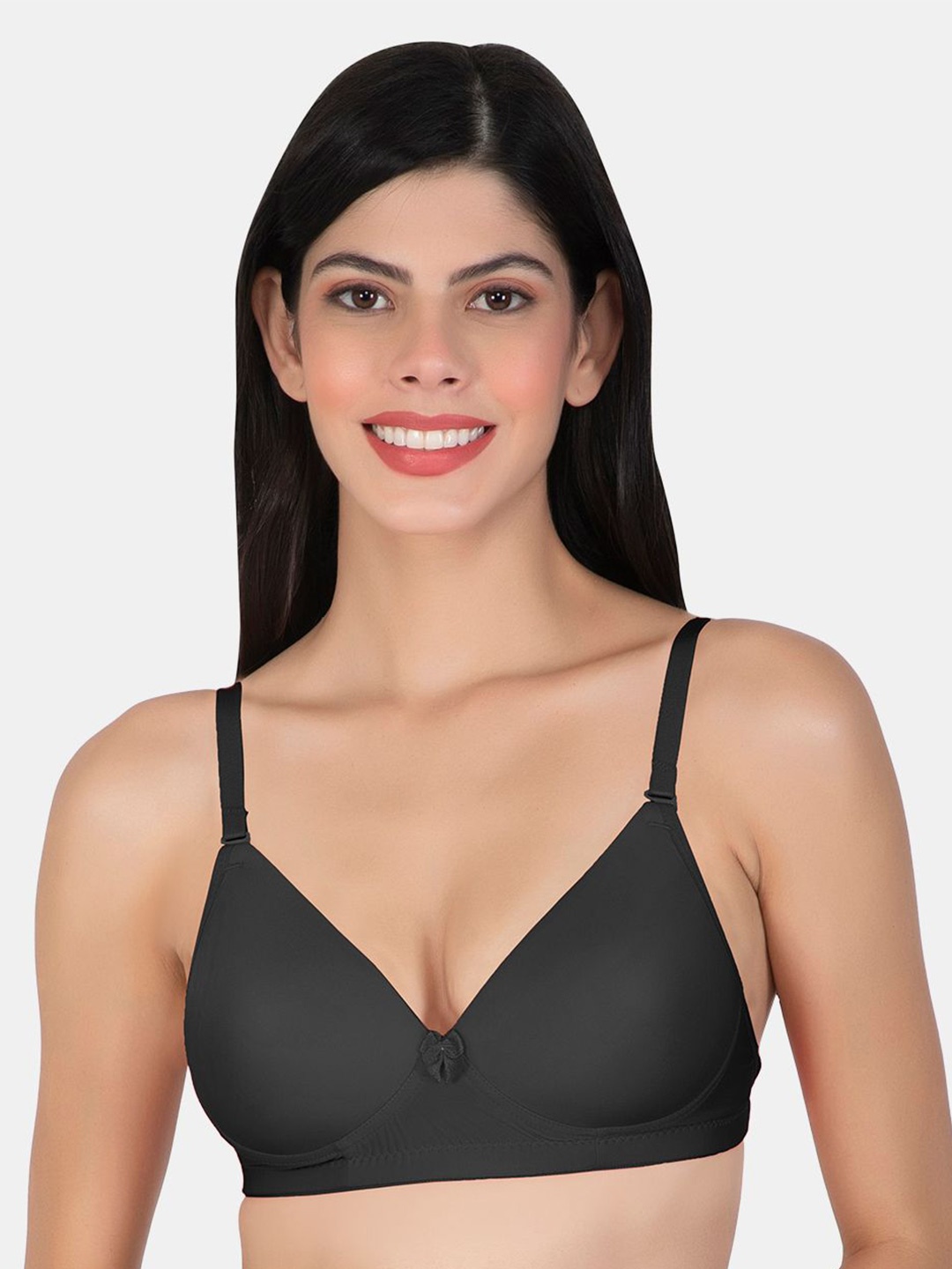 

Joomie Bra Full Coverage Lightly Padded, Black