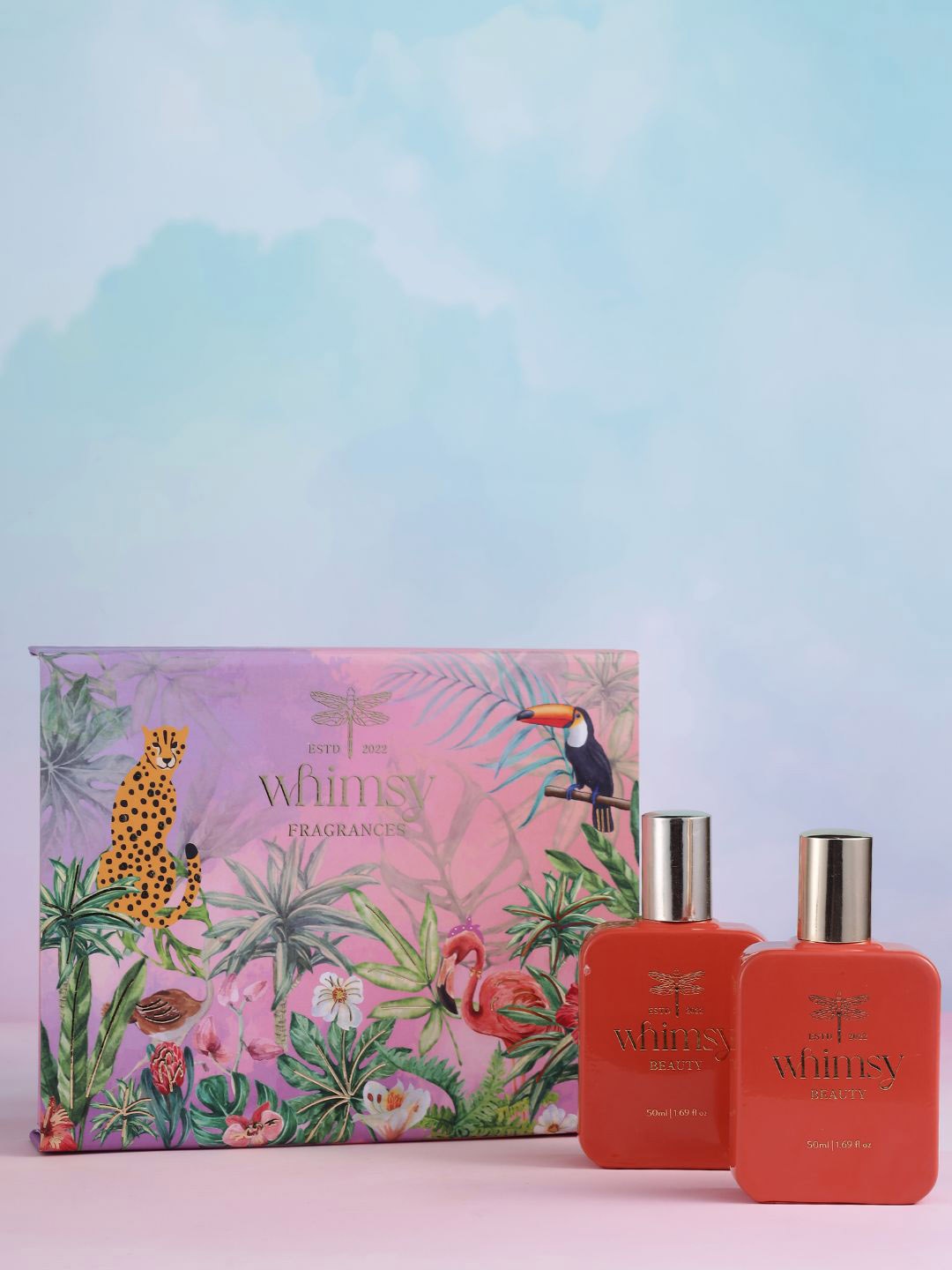 

Whimsy Beauty Girls Set Of 2 Slay & Fleek Long Lasting Perfume - 50ml Each, Multi