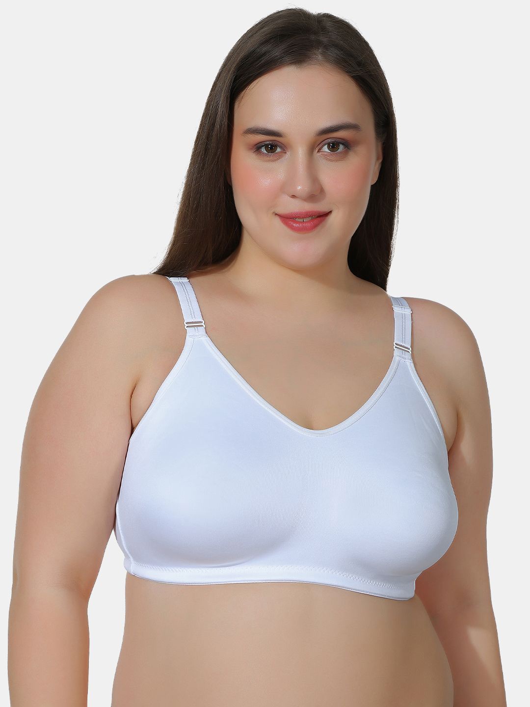 

MAROON Full Coverage Minimizer Bra, White