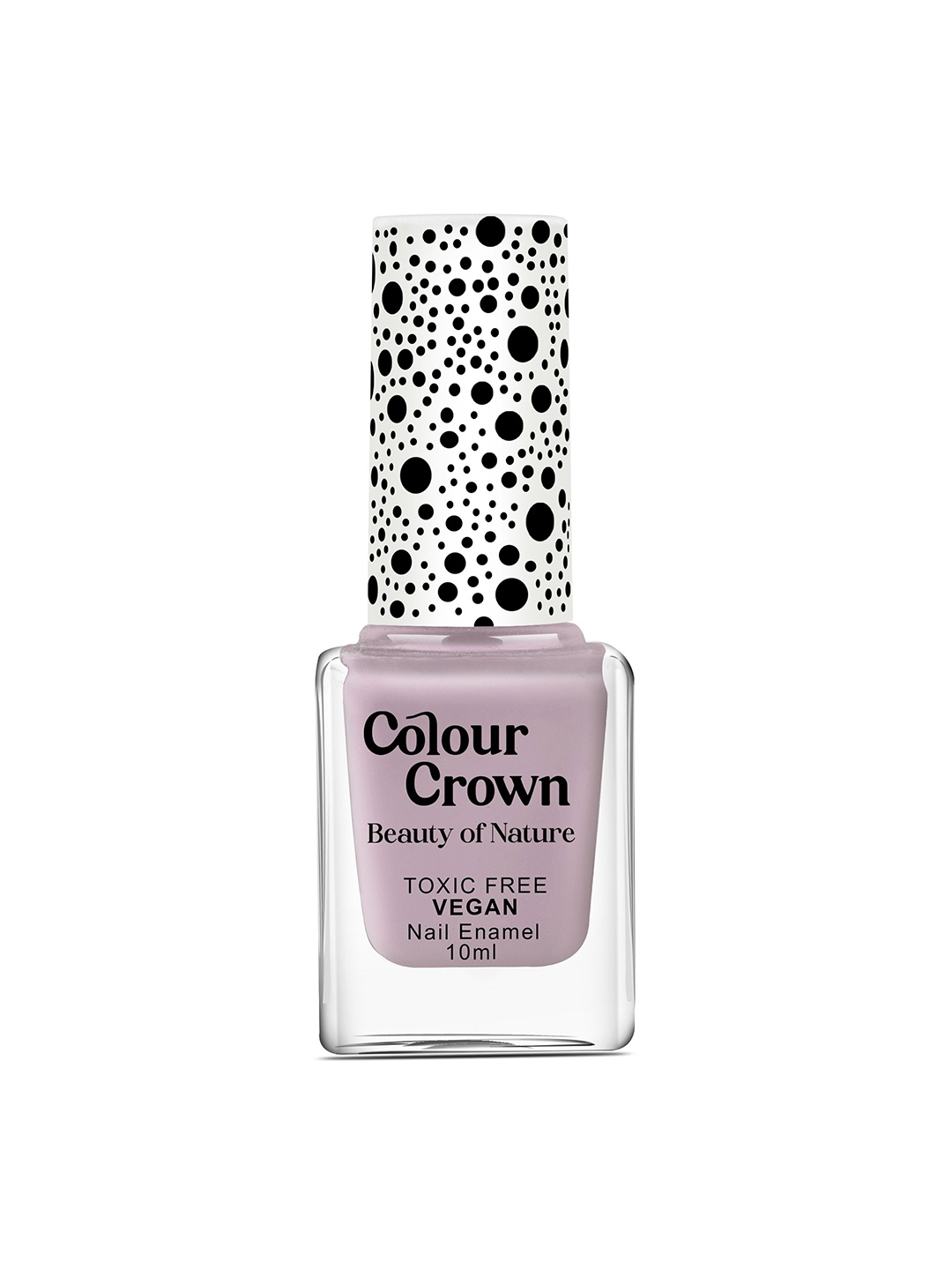 

CROWN Beauty Of Nature Longwear Glossy Finish Nail Enamel 10 ml - C065, Purple