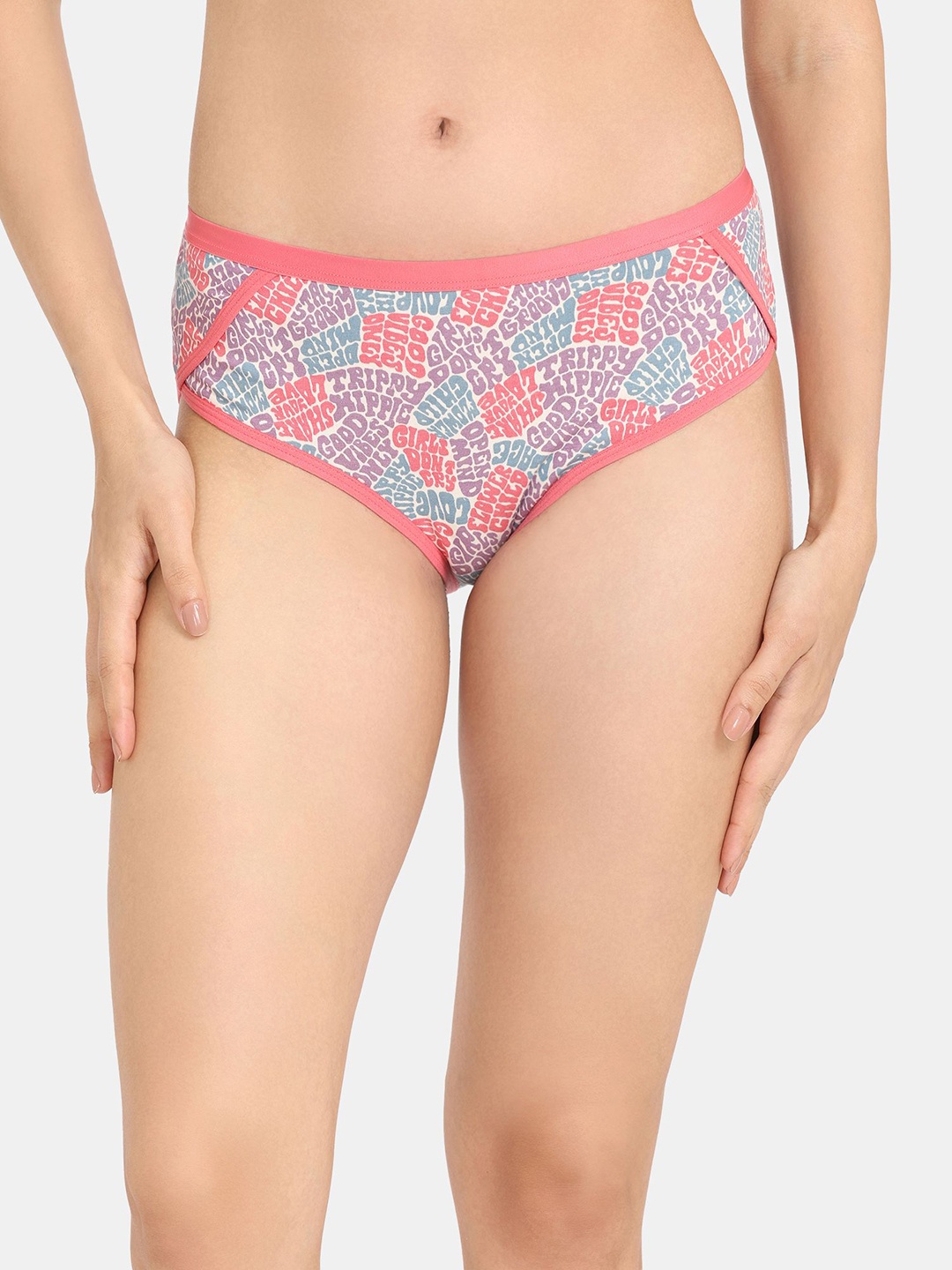 

Rosaline by Zivame Pack Of 5 Women Solid Hipster Briefs, Blue