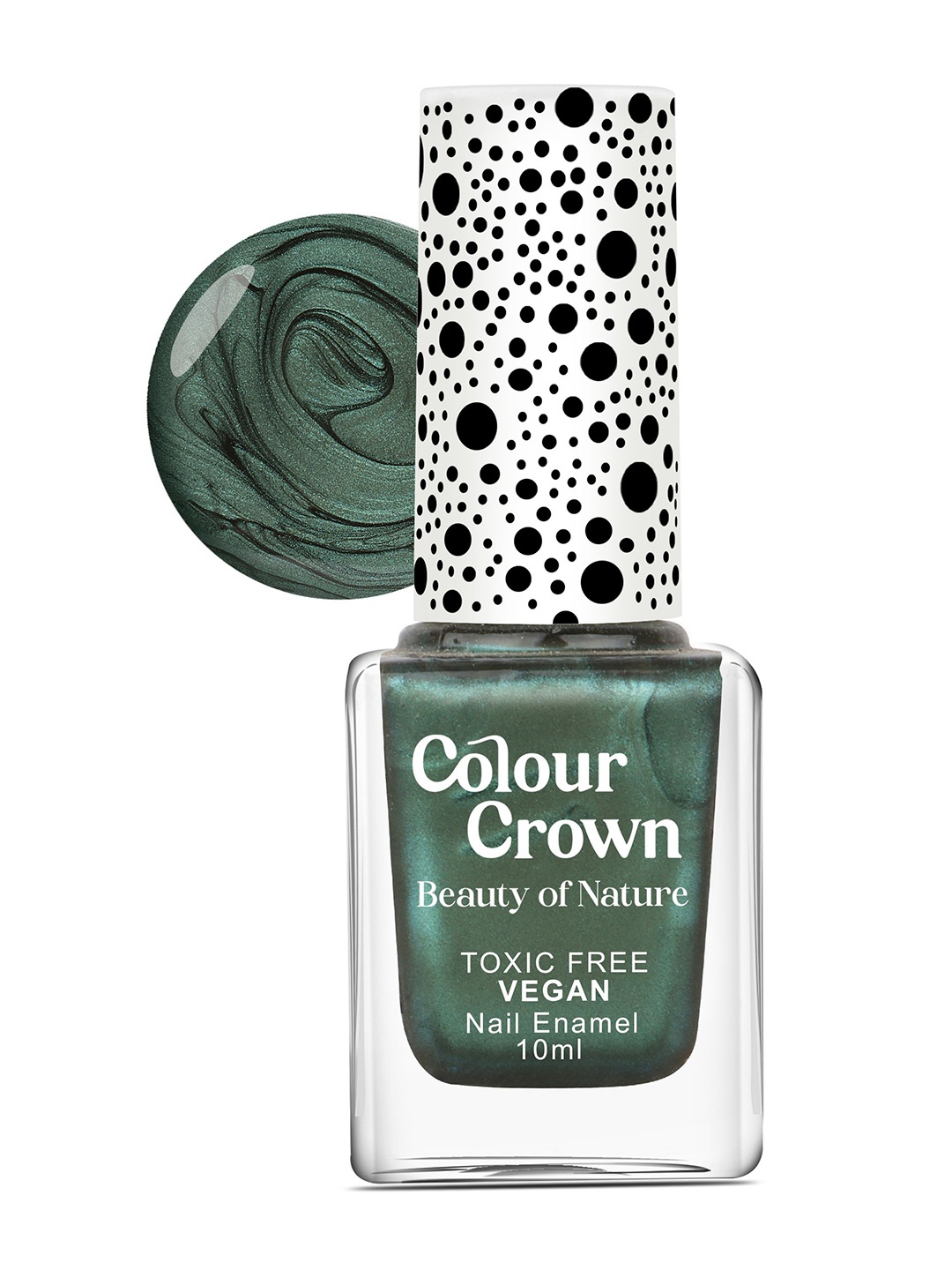 

CROWN Beauty Of Nature Longwear Nail Enamel 10ml - C075, Metallic