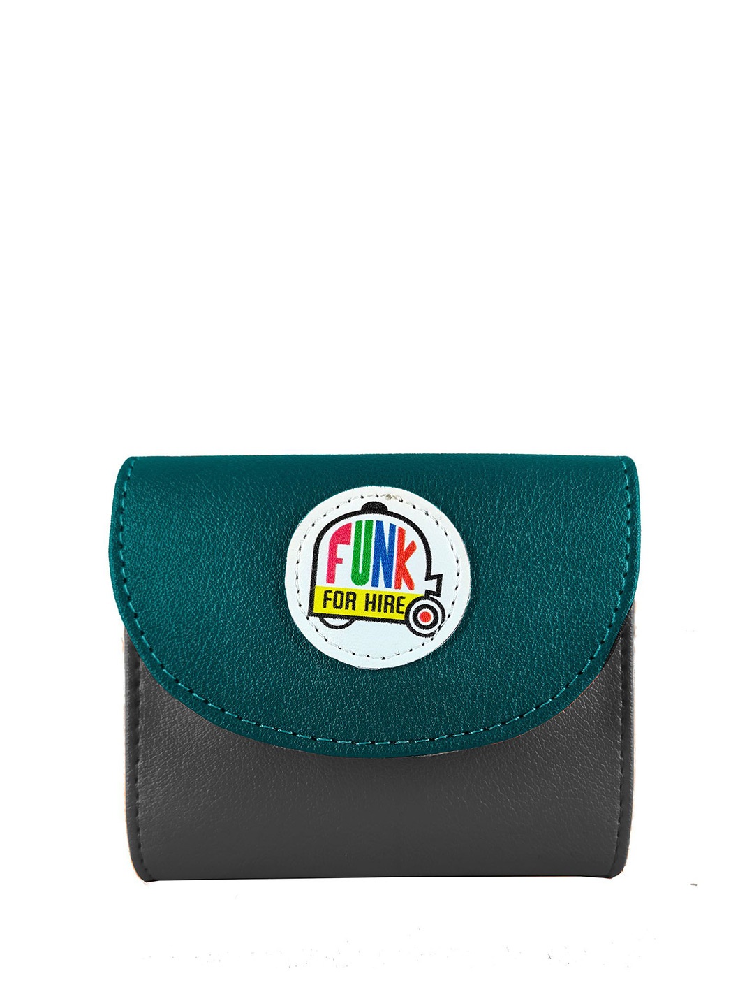 

Funk For Hire Women Typography Printed Envelope, Grey
