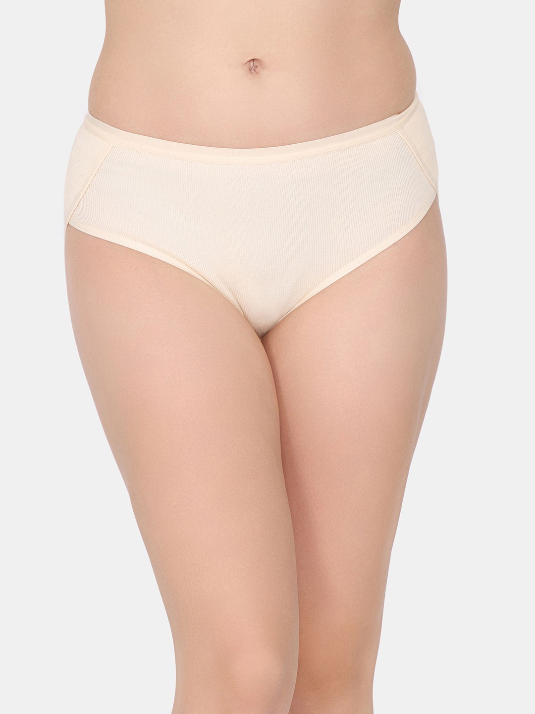 

Rosaline by Zivame Mid-Rise Hipster Briefs, Beige