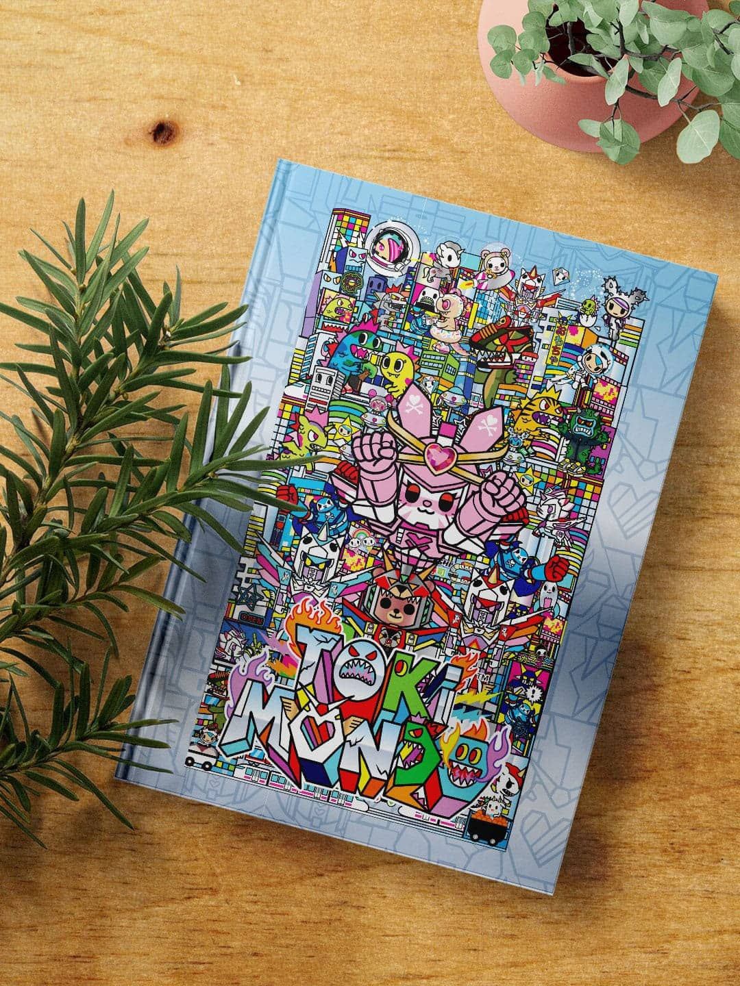 

macmerise TD Tokimondo Printed Hard Cover A5 Ruled Notebook, Blue