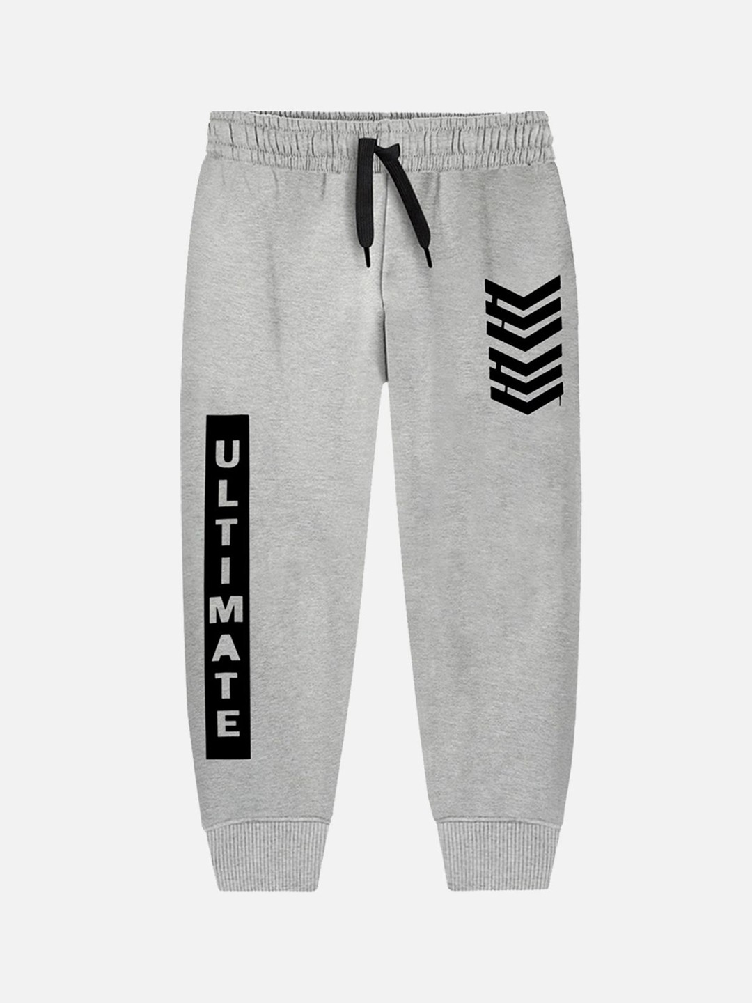 

YK X Trampoline Kids Cotton Relaxed-Fit Joggers, Grey
