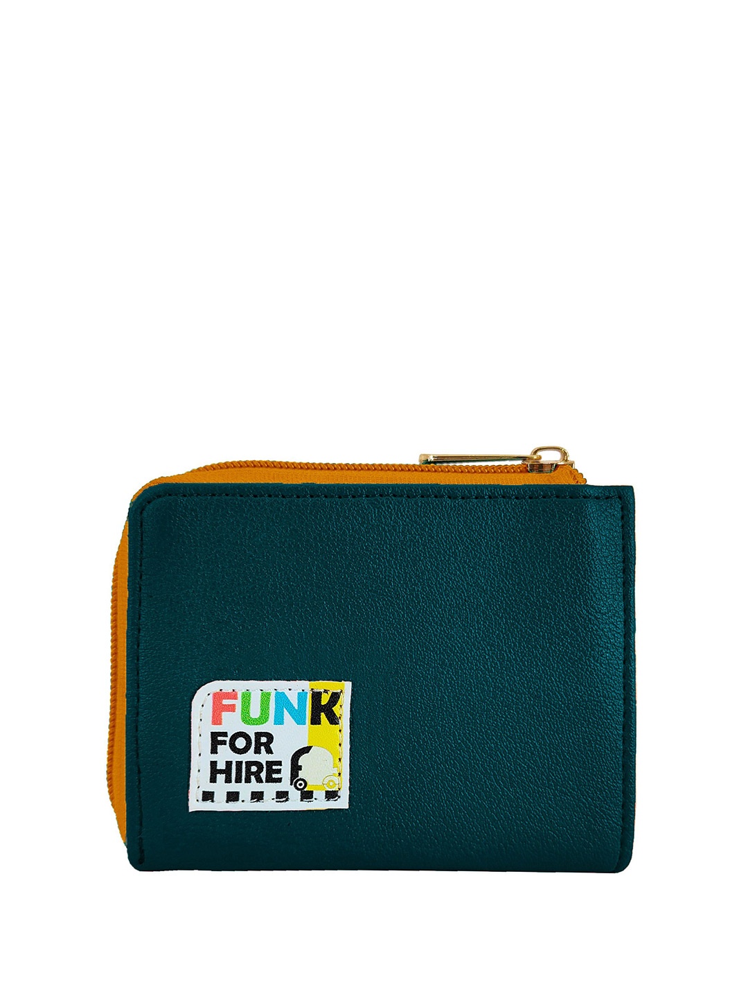 

Funk For Hire Women Zip Around Wallet, Teal