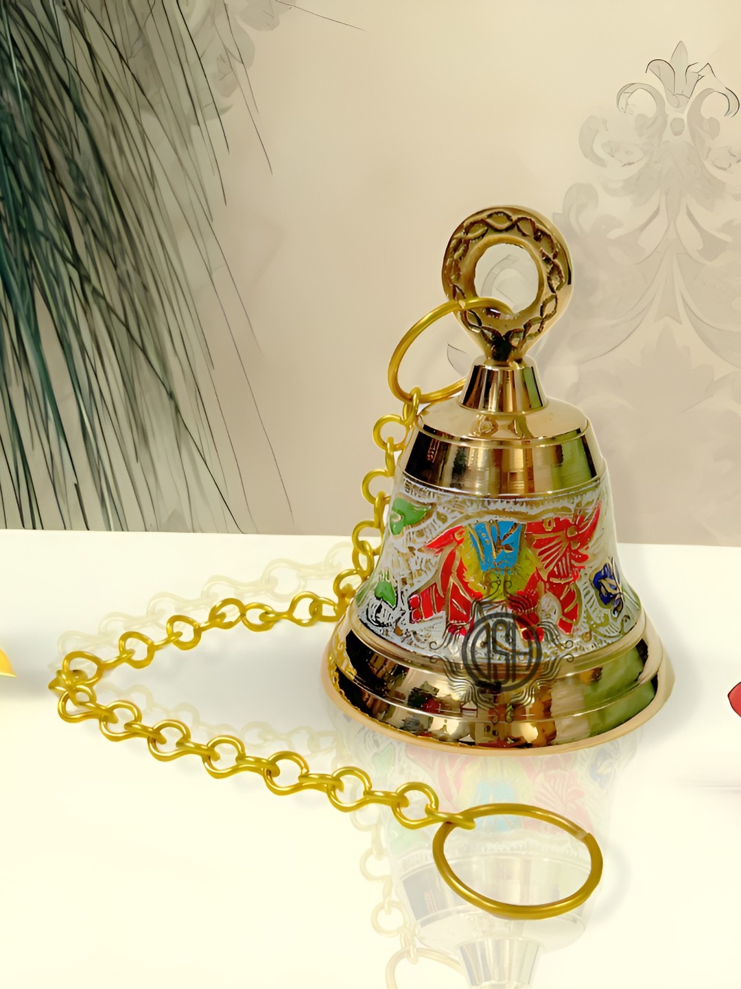 

DSH Crafting Your Curiosity Textured Pooja Hanging Bells, White
