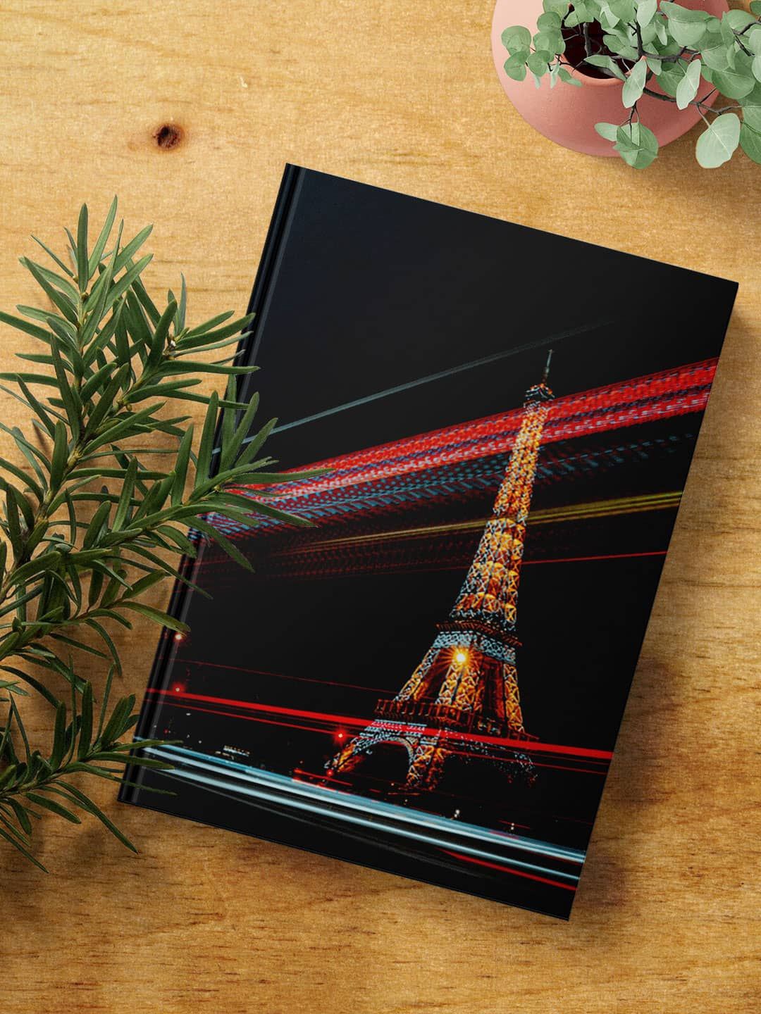 

macmerise Black & Red Printed A5 Ruled Notebook
